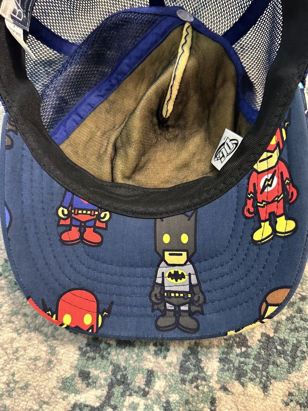 Bape 2007 A Bathing Ape DC Comics Trucker Hat Size ONE SIZE - 7 Thumbnail