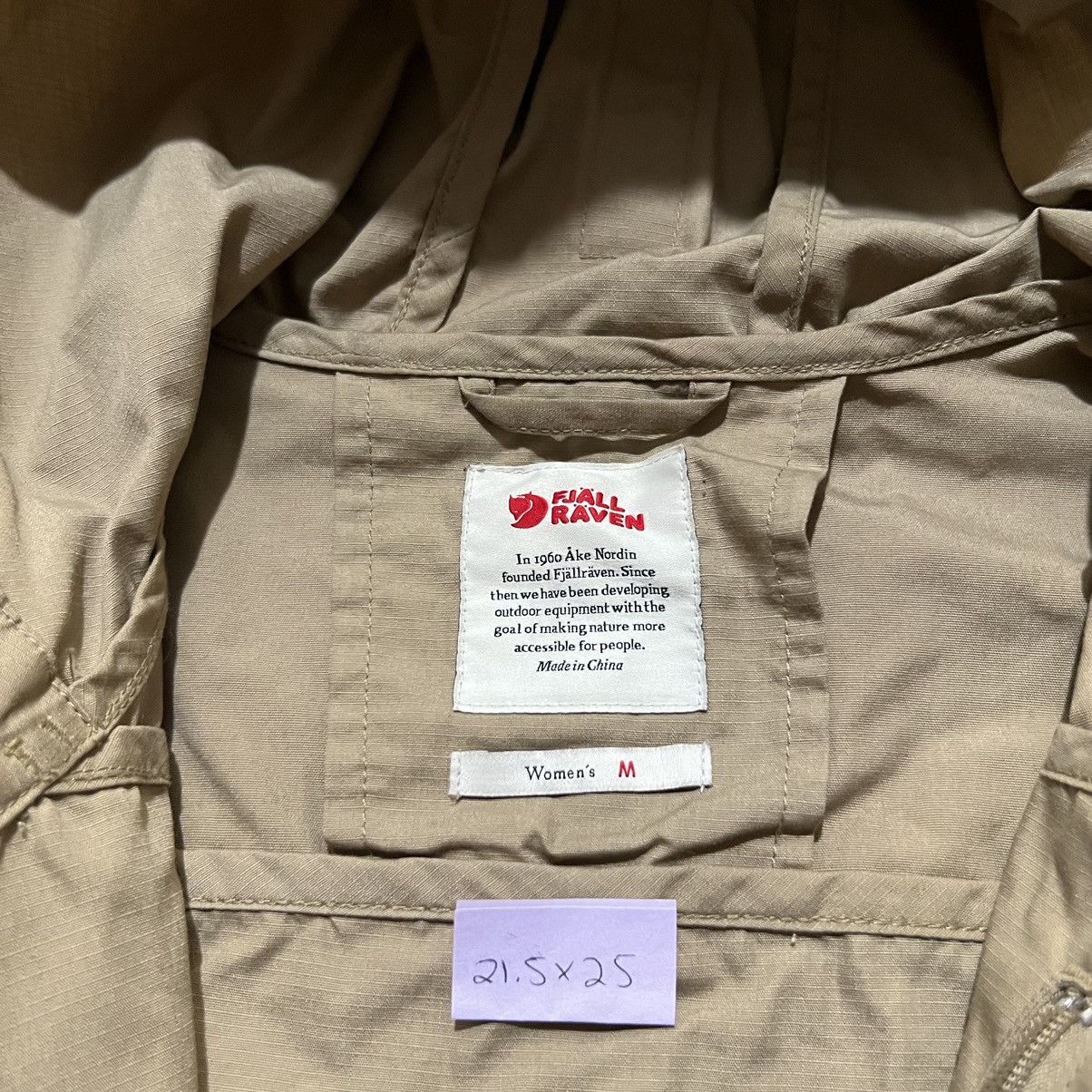 Fjallraven FJALLRAVEN Skogso G-1000 Jacket Outdoor Full Zip Hooded Size M / US 6-8 / IT 42-44 - 7 Thumbnail