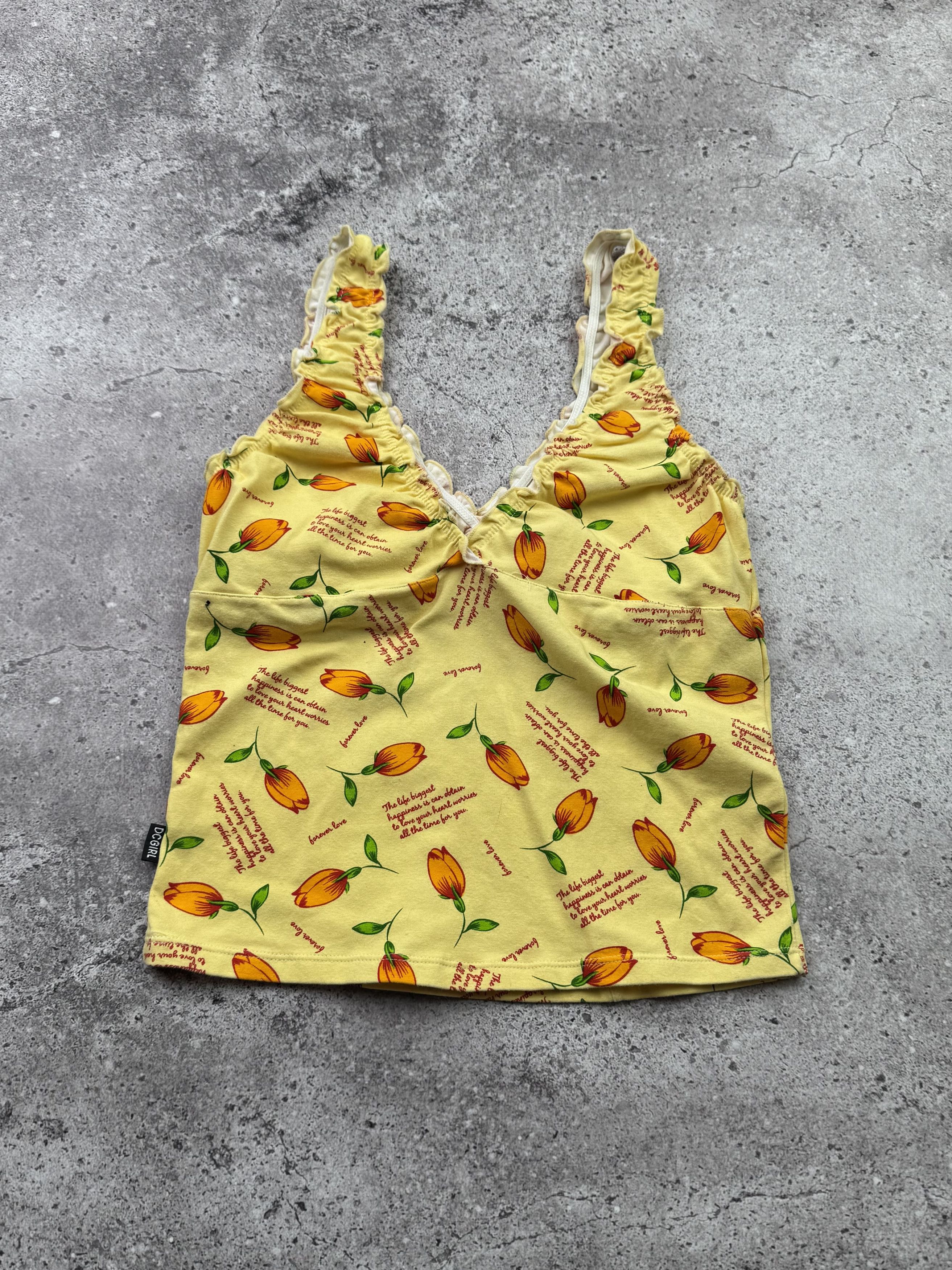 Japanese Brand Vintage Tank Top C597(V261)(E8) Size XS / US 0-2 / IT 36-38 - 3 Thumbnail
