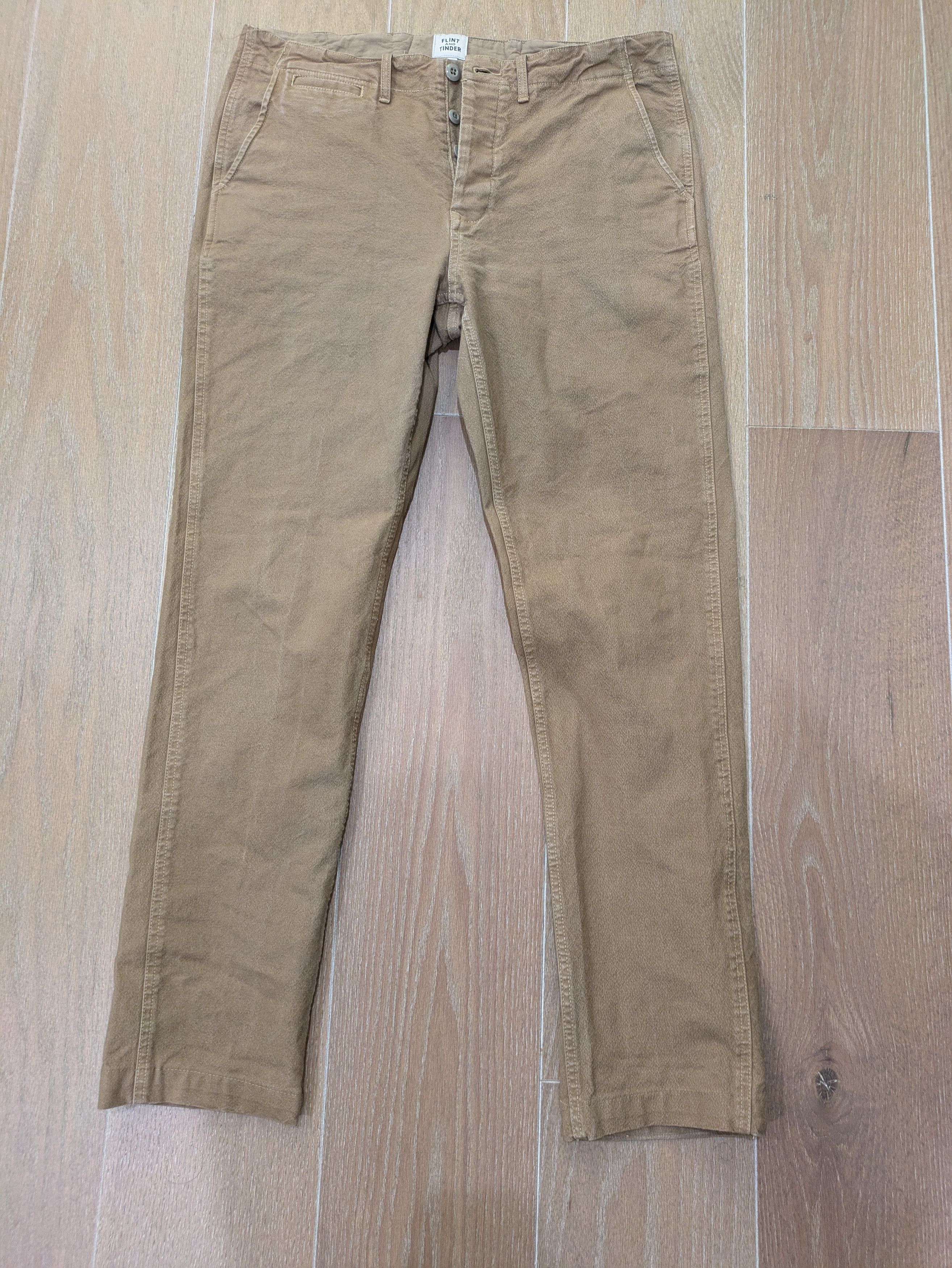 Flint And Tinder Flint and Tinder Seeded Canvas Workpants 34x31 Size US 34 / EU 50 - 1 Thumbnail