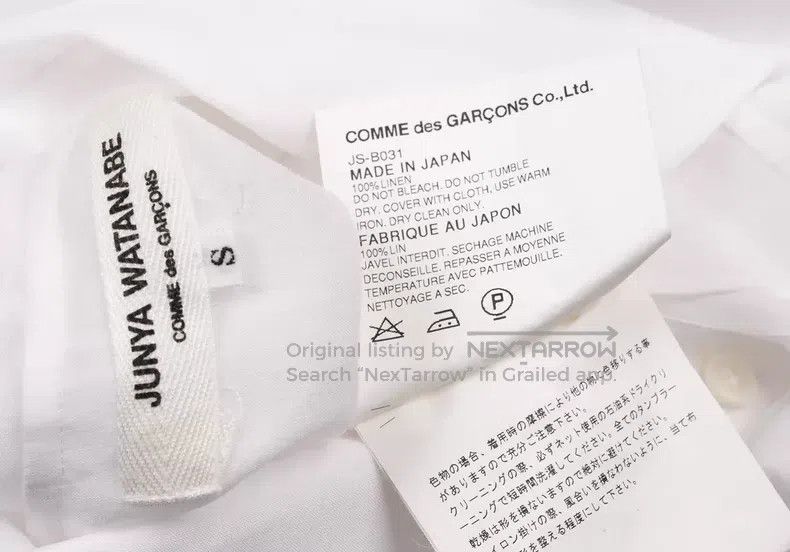 Junya Watanabe JUNYA WATANABE Short-sleeve shirt Size S / US 4 / IT 40 - 4 Thumbnail