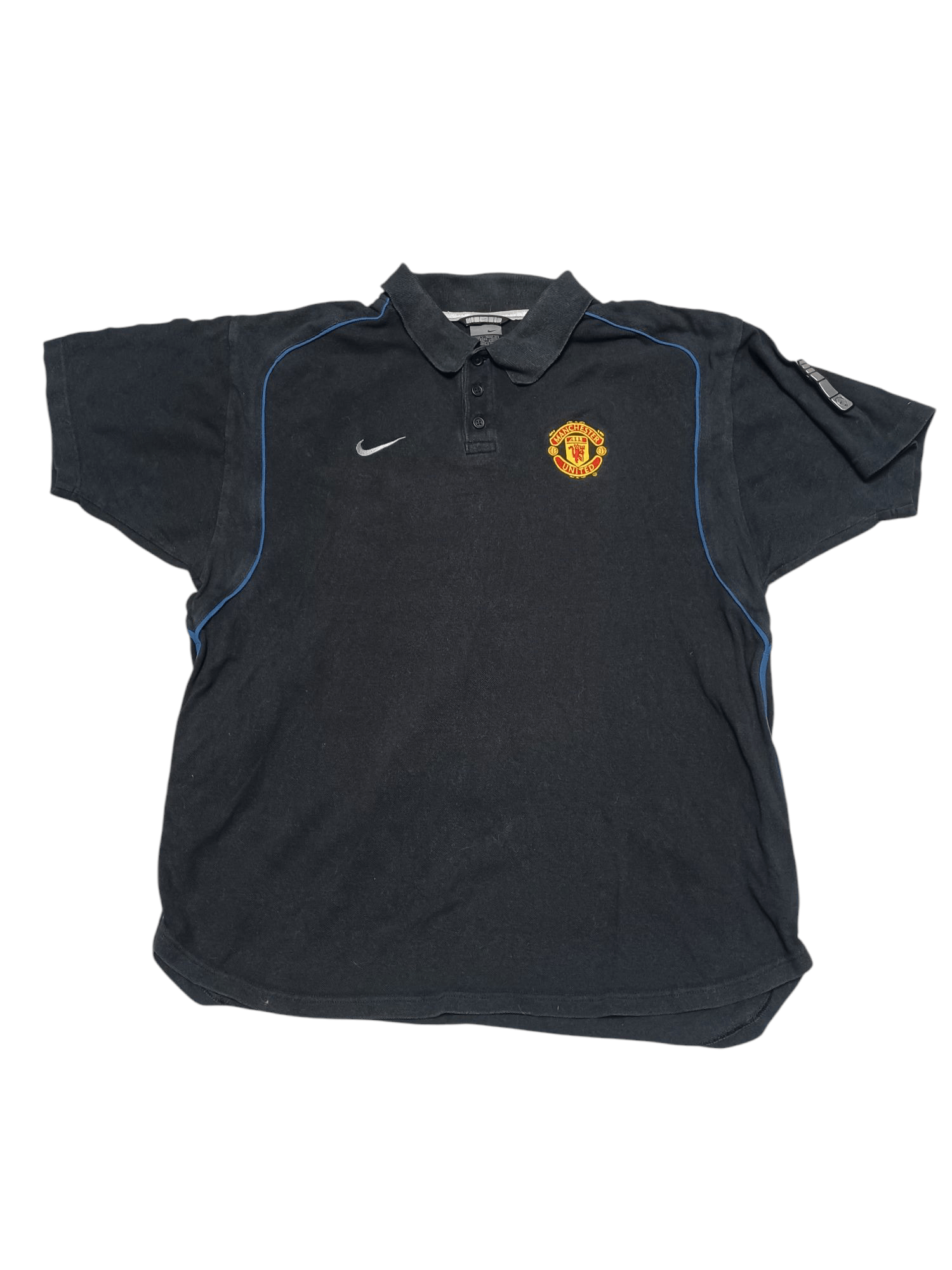 Nike NIKE MANCHESTER UNITED VINTAGE 2002 POLO SHIRT SOCCER Size US L / EU 52-54 / 3 - 1 Thumbnail