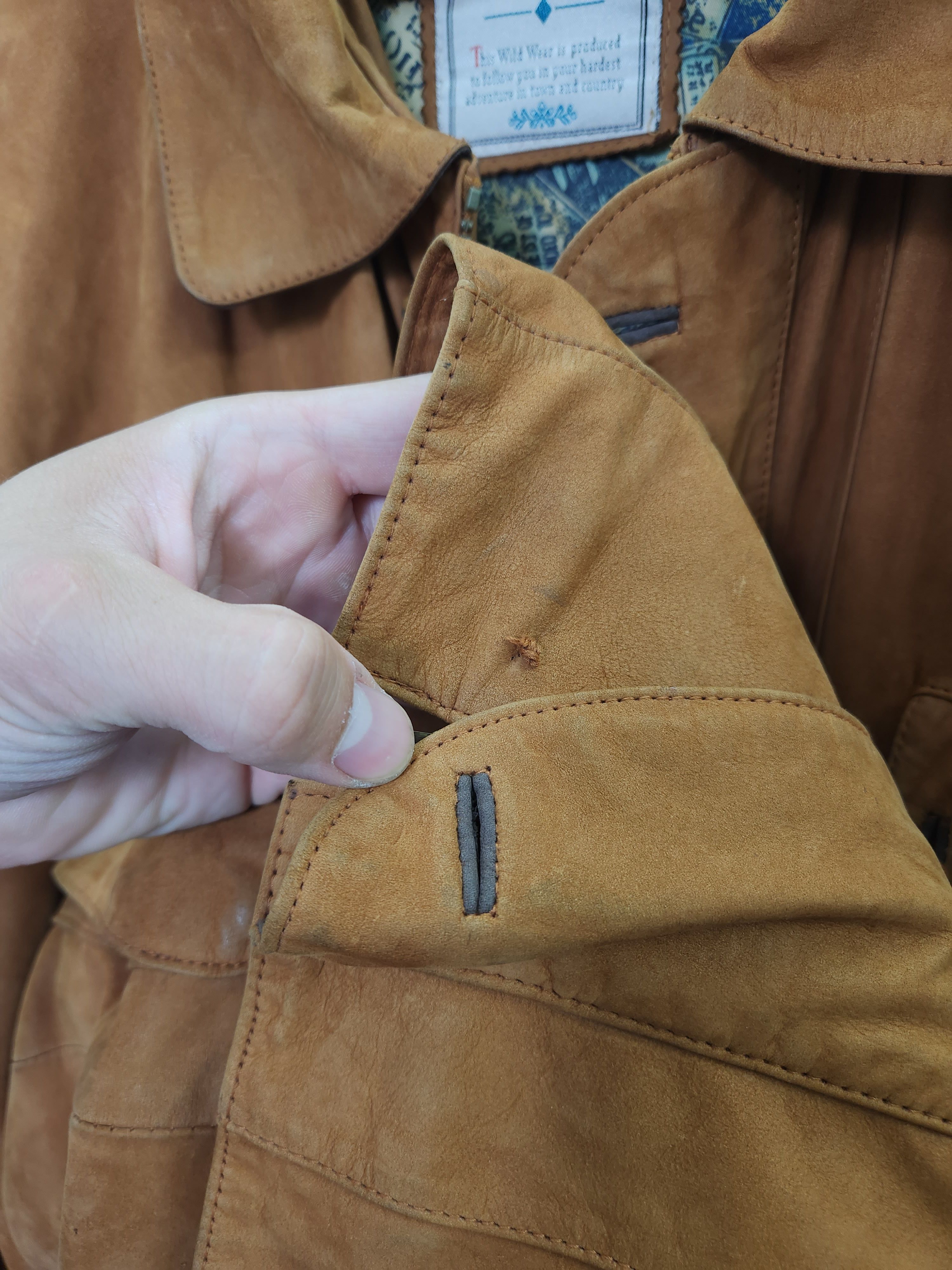 Fjallraven Rare Vintage 80s Fjallraven Fjällräven leather brown jacket Size US XL / EU 56 / 4 - 10 Thumbnail