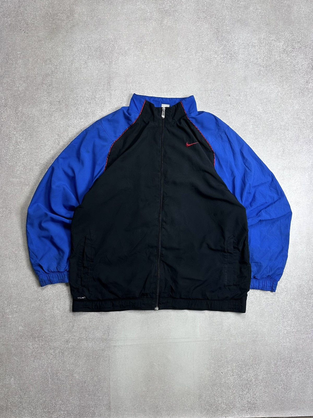 Nike Vintage Nike Swoosh Olympic Boxy Track Jacket Xl Size US XL / EU 56 / 4 - 1 Thumbnail