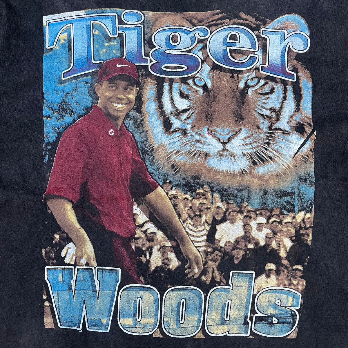 Vintage Rap tee tiger woods Size US XL / EU 56 / 4 - 2 Thumbnail