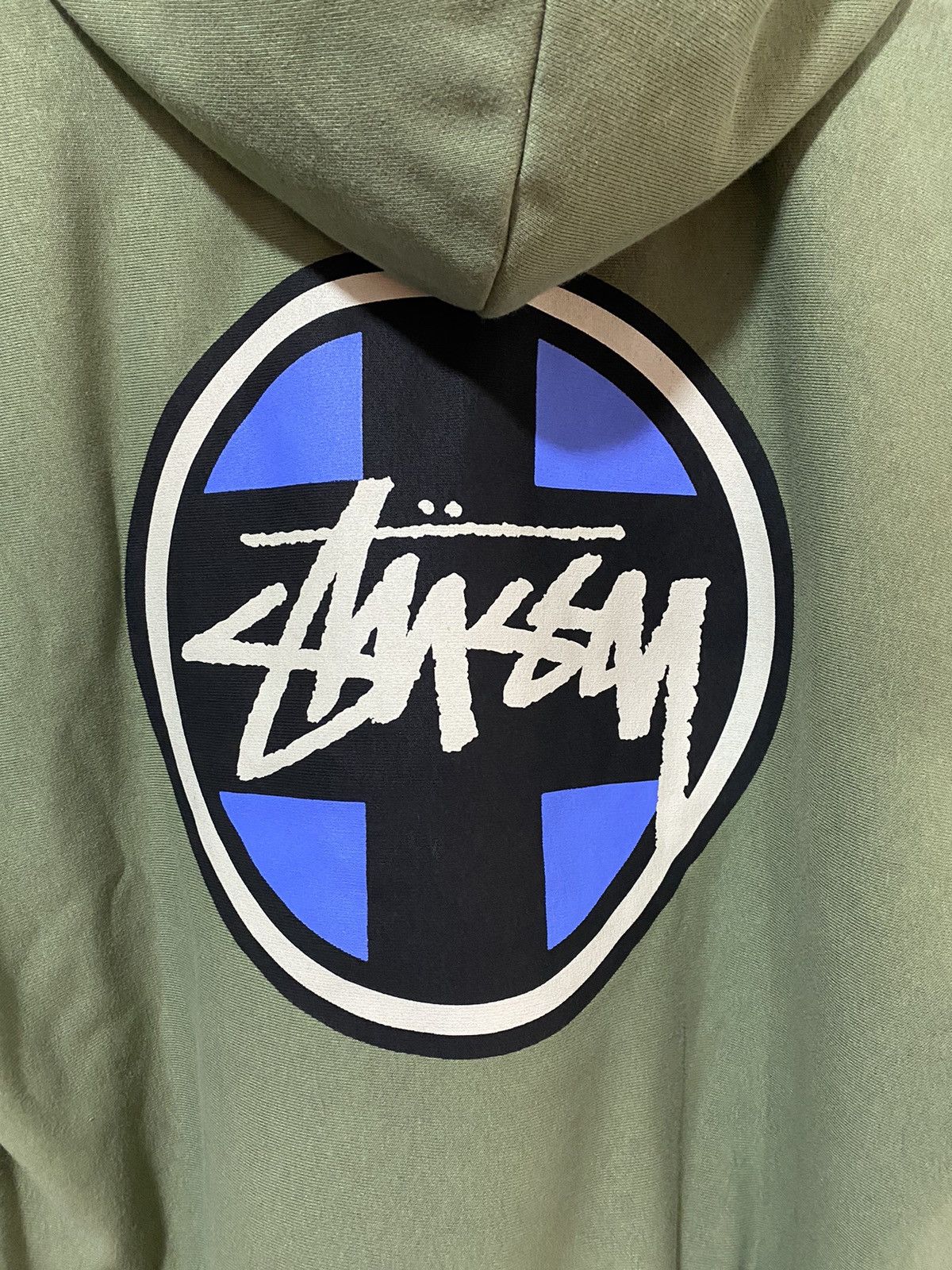 Stussy Stüssy Cross Dot sweatshirt, size M, dark green, new Size US M / EU 48-50 / 2 - 12 Thumbnail