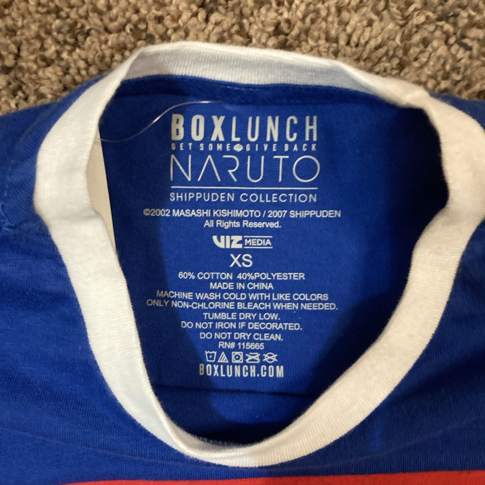 Other Naruto Shippuden Uchiha Clan Panel Long Sleeve T-Shirt XS Size US XS / EU 42 / 0 - 4 Thumbnail