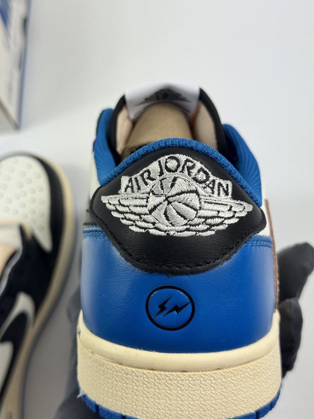 Nike × Travis Scott JORDAN 1 RETRO LOW FRAGMENT X TRAVIS SCOTT SNEAKERS Size US 8 / EU 41 - 9 Thumbnail