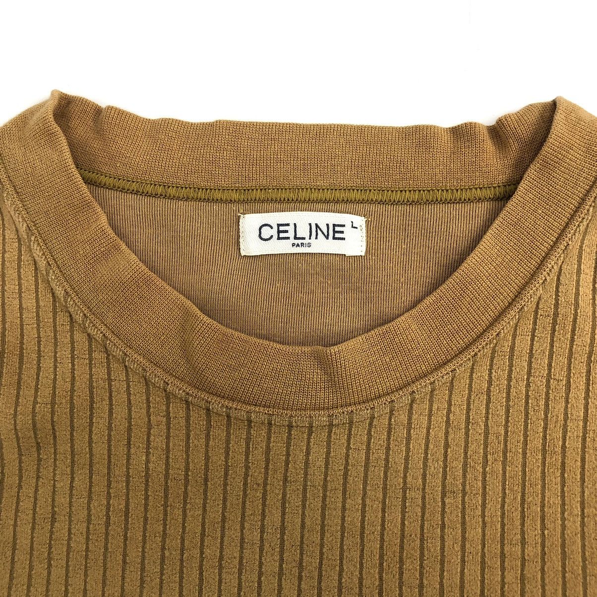 Celine × Vintage Vintage CELINE Paris Brown Travis Scott Sweater Size US L / EU 52-54 / 3 - 4 Thumbnail