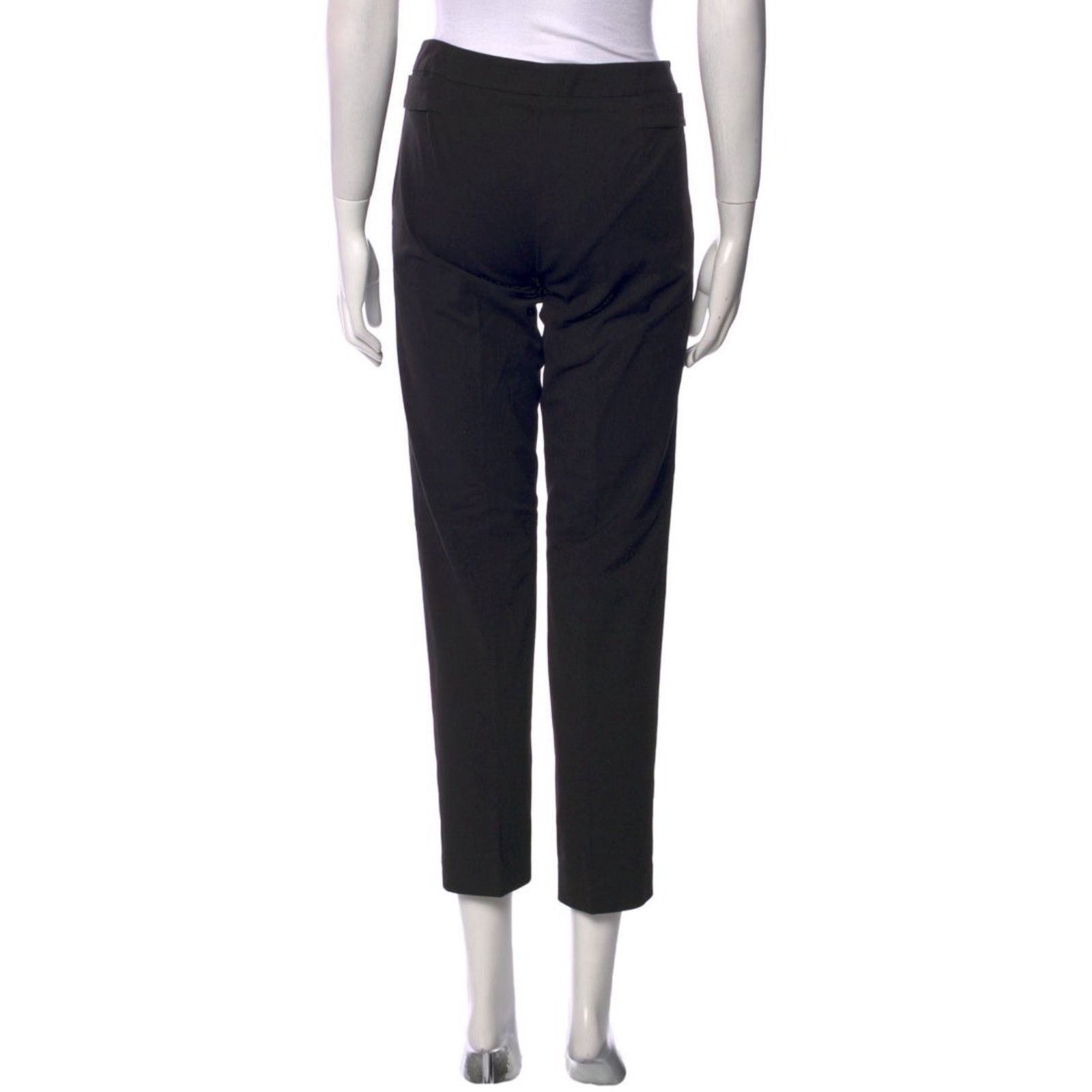 Gucci Gucci Black Straight Leg Trouser Pants - Size 40 Size 27" / US 4 / IT 40 - 3 Thumbnail