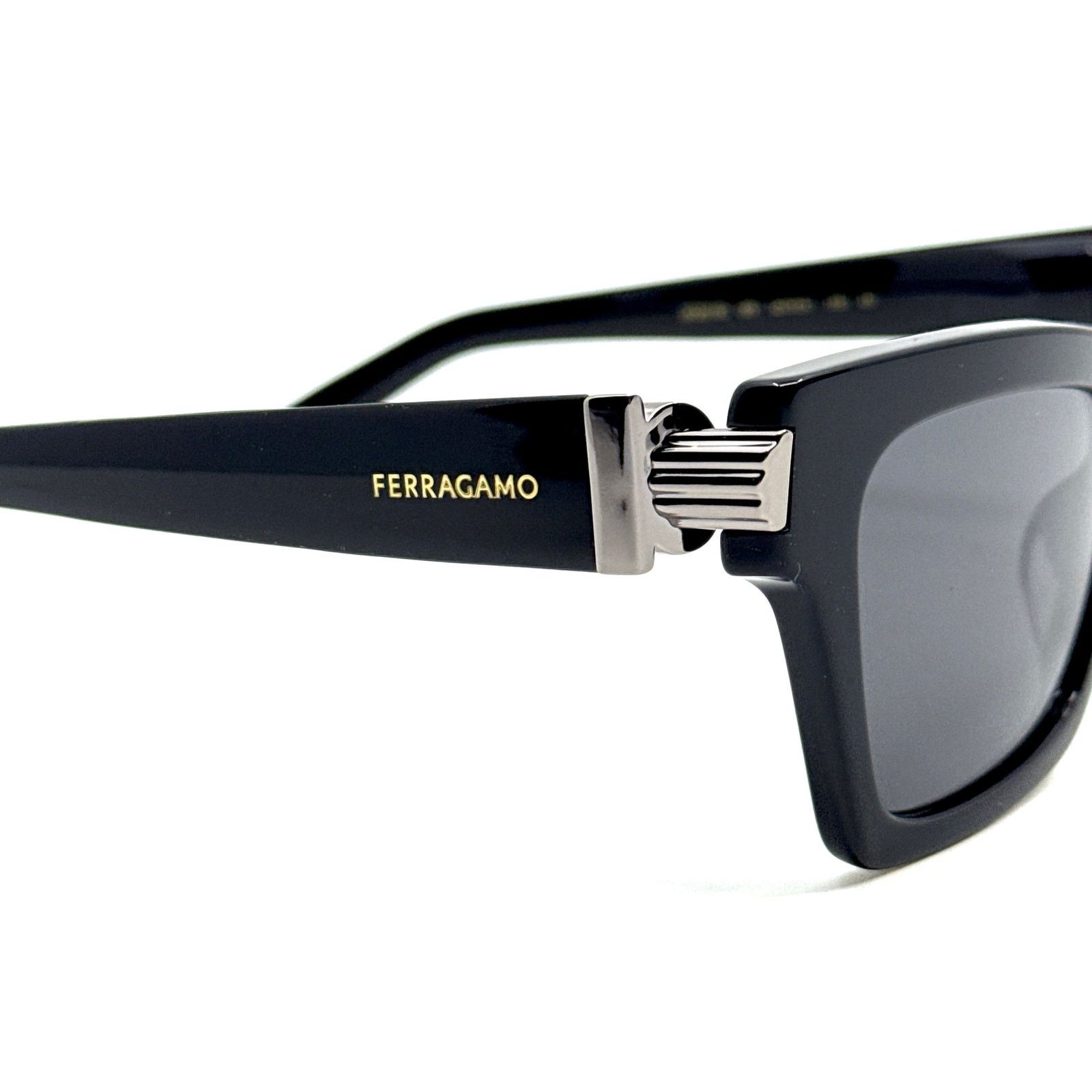 Salvatore Ferragamo New, SALVATORE FERRAGAMO Sunglasses SF2013S 001 Authentic Size ONE SIZE - 6 Thumbnail