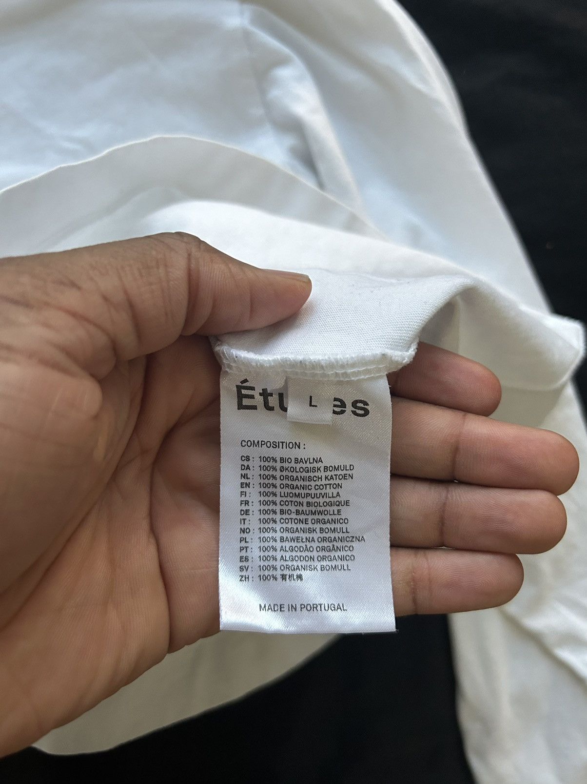 Etudes Ètudes White Award Accent Turtleneck Size US M / EU 48-50 / 2 - 3 Thumbnail