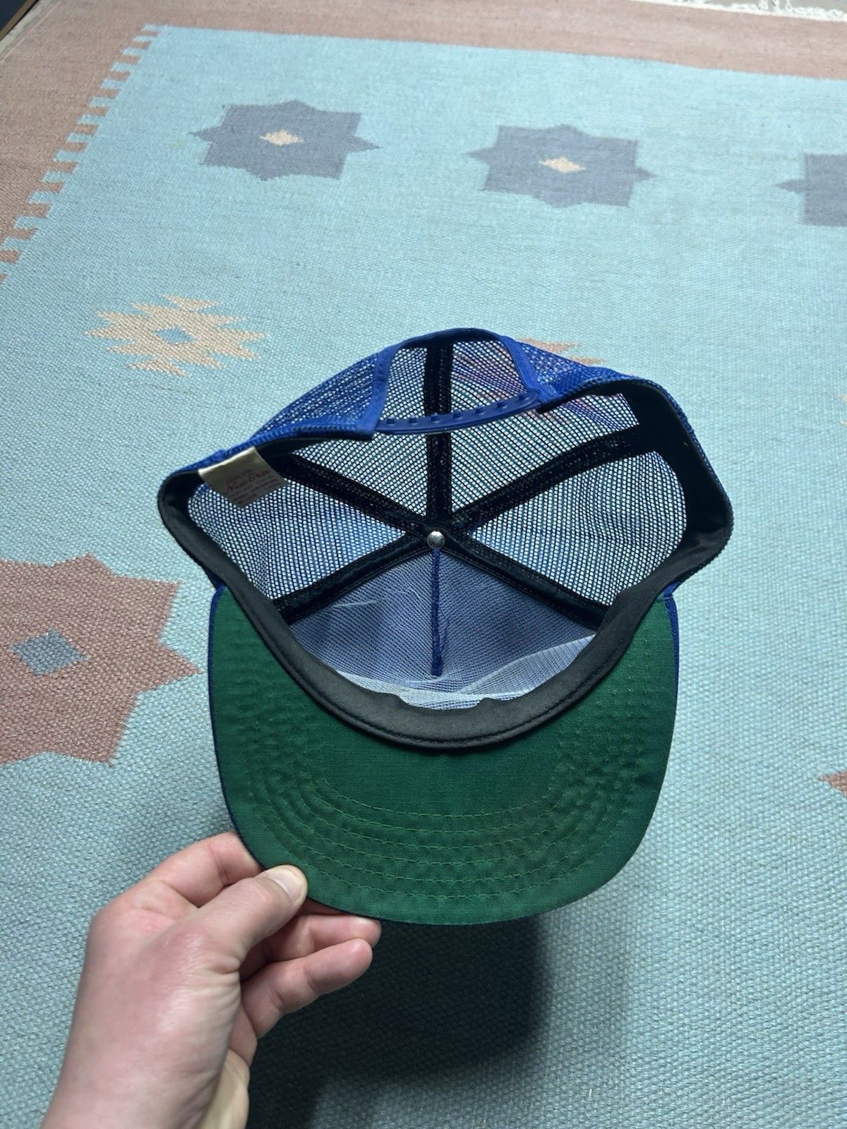 Vintage Vtg 80s trucker hat Valley Petroleum Michigan new era USA Size ONE SIZE - 5 Thumbnail