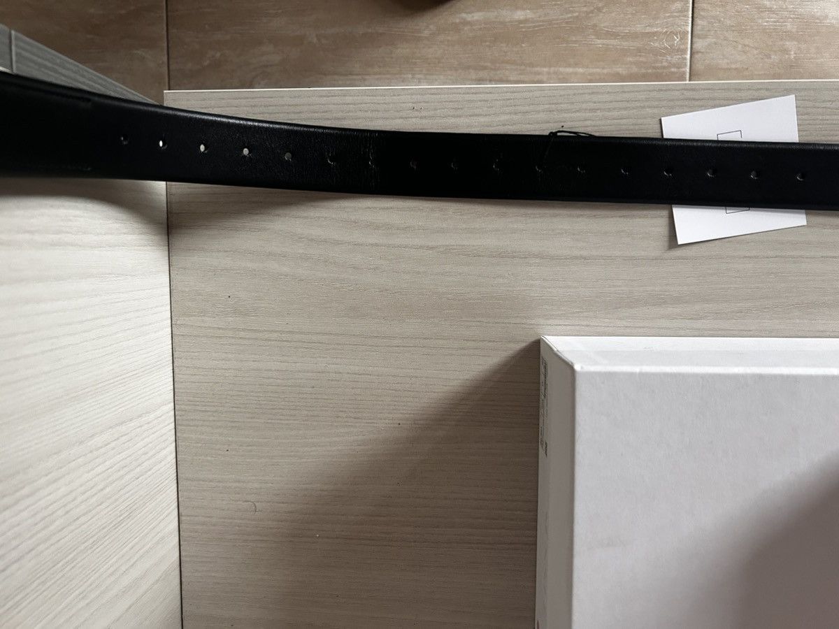 Sunnei Sunnei black leather belt OS Size ONE SIZE - 7 Thumbnail