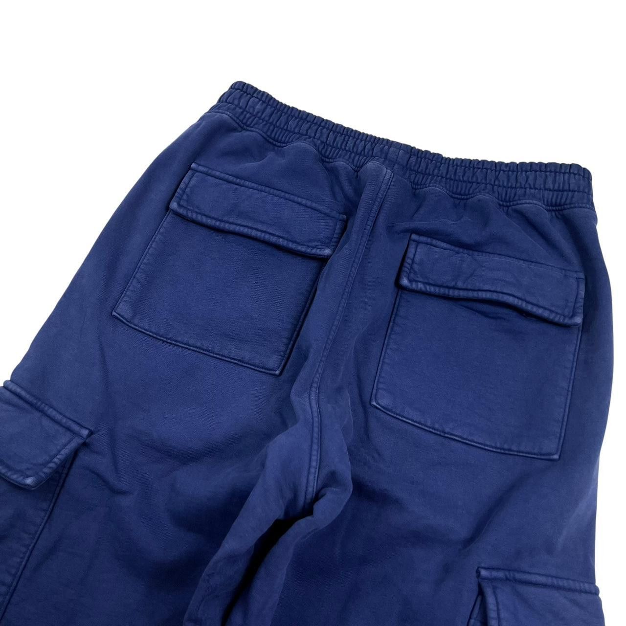 Stussy Stussy Sport Blue Cargo Joggers / Sweatpants - Small Size US 31 - 4 Thumbnail