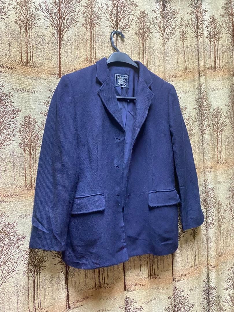 Burberry Burberry Wool Blazer Size US S / EU 44-46 / 1 - 5 Thumbnail