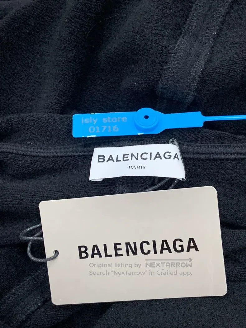 Balenciaga Balenciaga Small Letter Hooded Loose Fit Sweatshirt - Wome Size US S / EU 44-46 / 1 - 5 Thumbnail