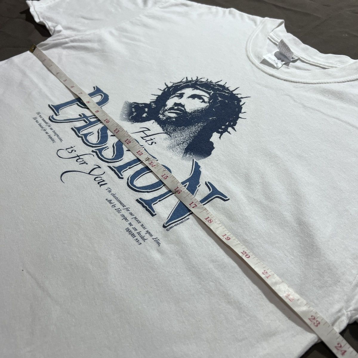 Vintage Vintage Y2K Jesus God Bible Holy Tee XL graphic streetwear Size US XL / EU 56 / 4 - 6 Thumbnail