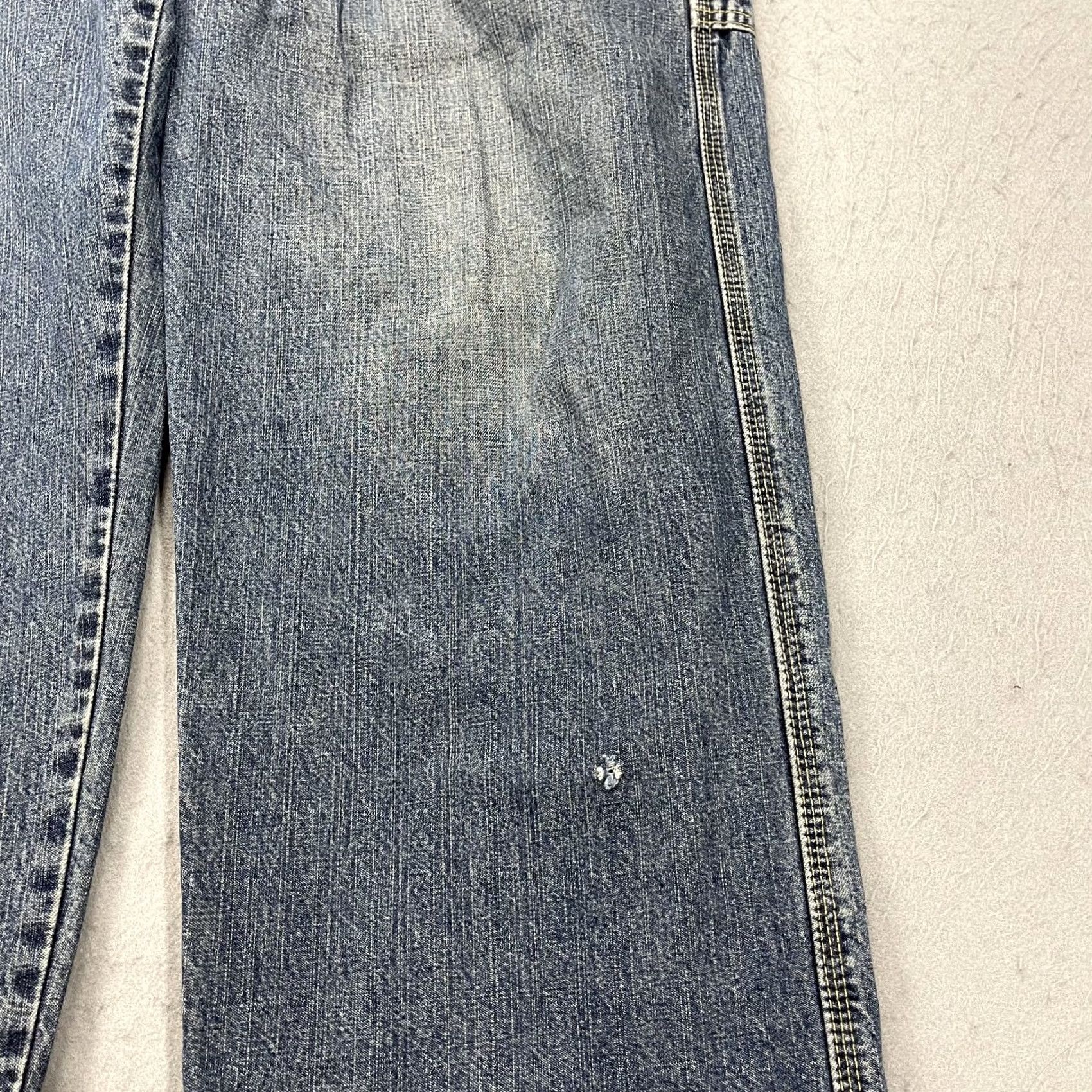 Vintage VINTAGE Levis Silvertab Jeans Mens 38x30 Relaxed Wide Baggy Carpenter Skate Y2K Jeans Mens 38x30 Blue Cotton Baggy 90s Grunge USA Mens Size US 38 / EU 54 - 4 Thumbnail