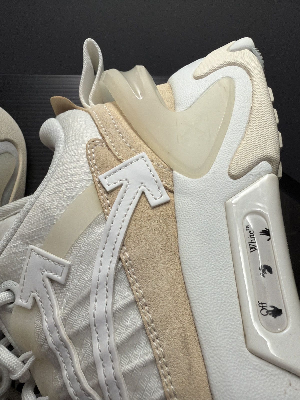 Off-White Off-White ODSY-1000 Cream Arrow – 43/ Size 10Great Condition Size US 10 / EU 43 - 7 Thumbnail