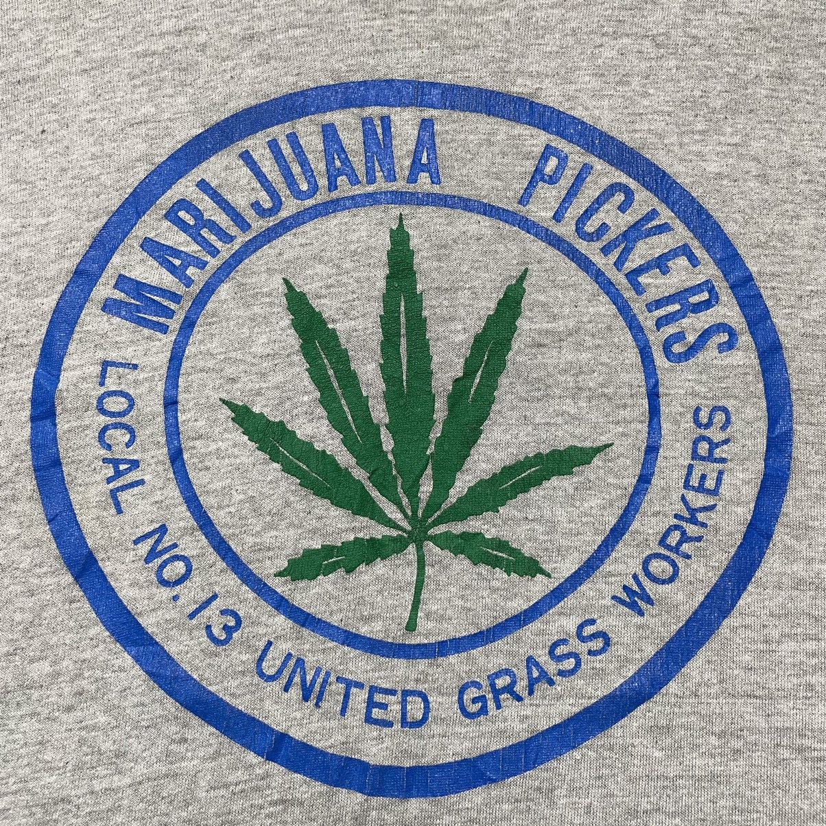 Vintage 💥RARE FIND💥 Vintage 80s Marijuana Pickers Size US M / EU 48-50 / 2 - 3 Thumbnail
