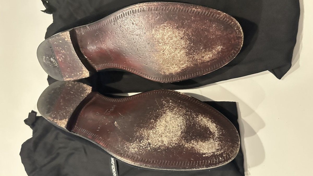 Dolce & Gabbana Dolce & Gabbana Velvet Loafers – Size 42 Size US 9 / EU 42 - 4 Thumbnail