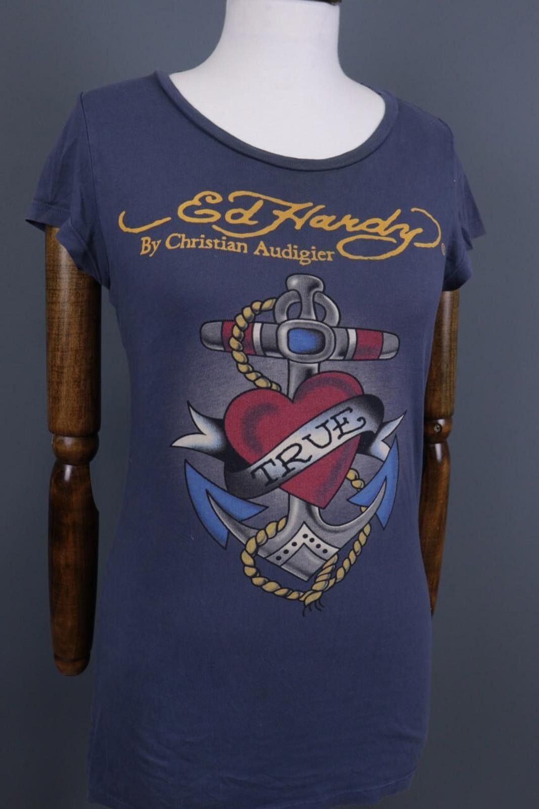 Ed Hardy Ed Hardy by Christian Audigier Blue Tunic Shirt Size M Size M / US 6-8 / IT 42-44 - 9 Thumbnail