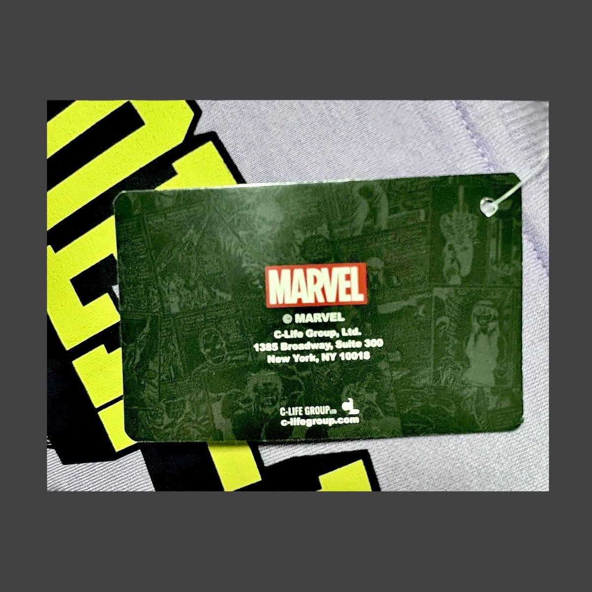 Marvel Comics Marvel Spider-Man Light Purple Long Graphic Sweatshirt Sz XL Size US XL / EU 56 / 4 - 9 Thumbnail