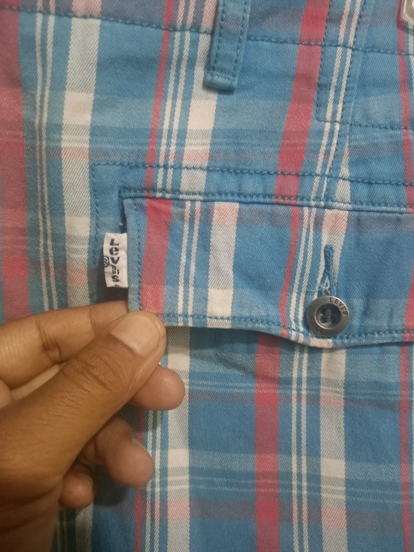 Levi's Levi’s short pants checkers Size US 35 - 5 Thumbnail