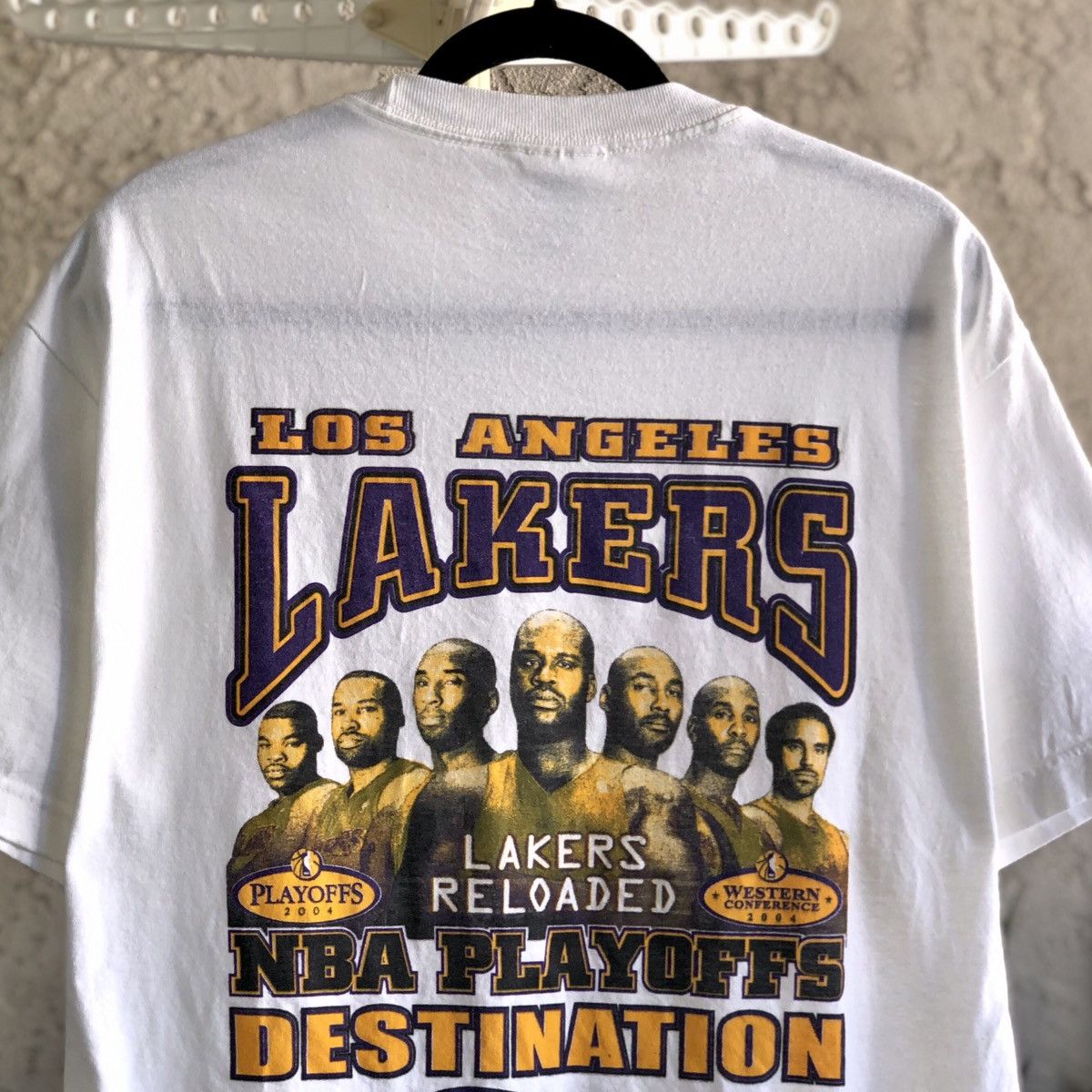 Vintage Vintage 2004 Nike LA Lakers Kobe Bryant NBA Finals Shirt Size US L / EU 52-54 / 3 - 1 Thumbnail