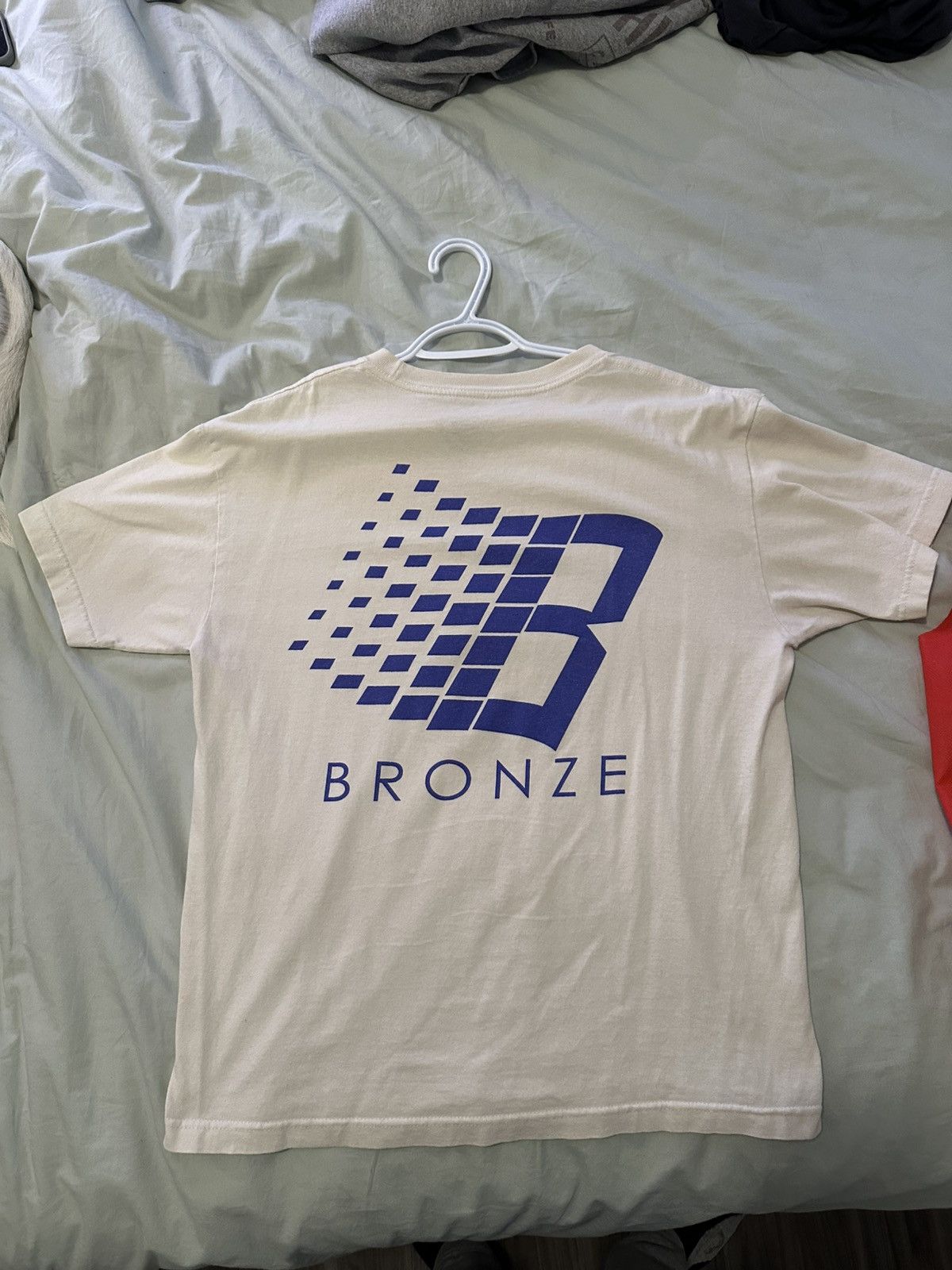 Bronze 56k Bronze 56k Bronze Squash B Logo Tee Cream/Blu Size US M / EU 48-50 / 2 - 1 Thumbnail