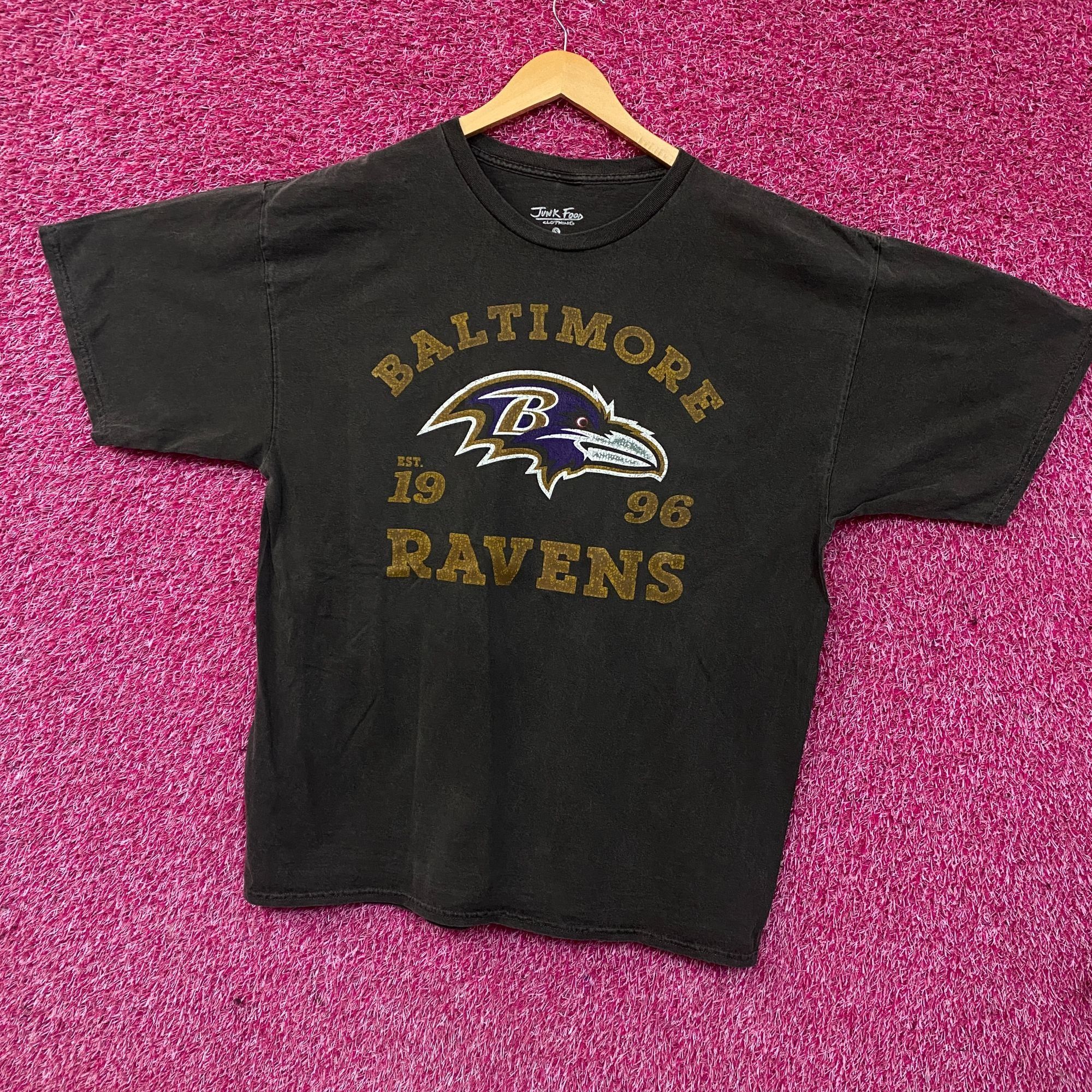Junk Food Junk Food Baltimore Ravens Establishment Retro Vintage Style Size US S / EU 44-46 / 1 - 3 Thumbnail