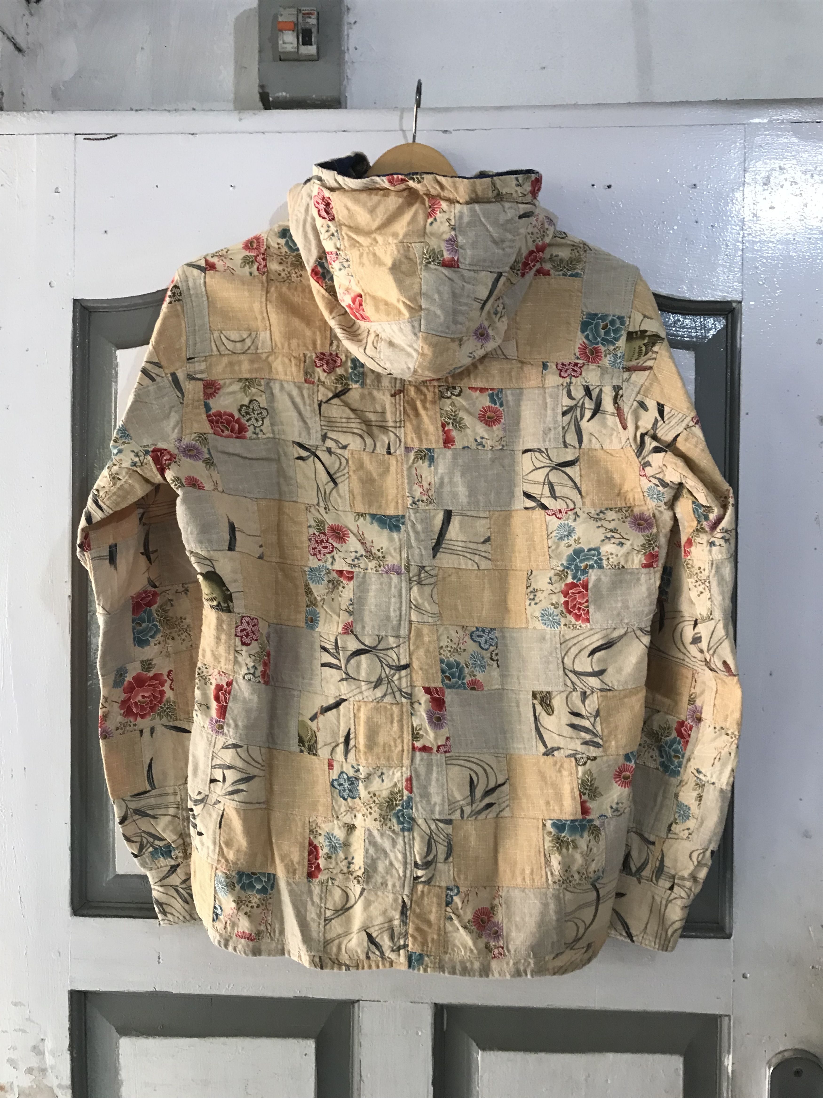 Eternal Vintage Kula by Eternal patchwork hooded shirts Size US M / EU 48-50 / 2 - 3 Thumbnail
