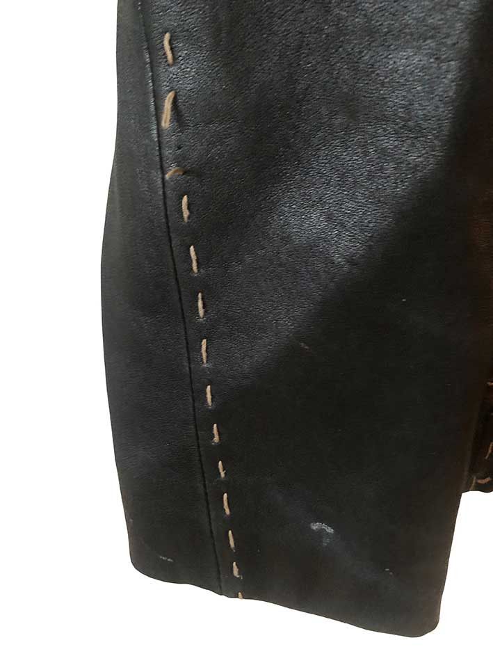 Other Raw 7 leather jacket Size L / US 10 / IT 46 - 7 Thumbnail