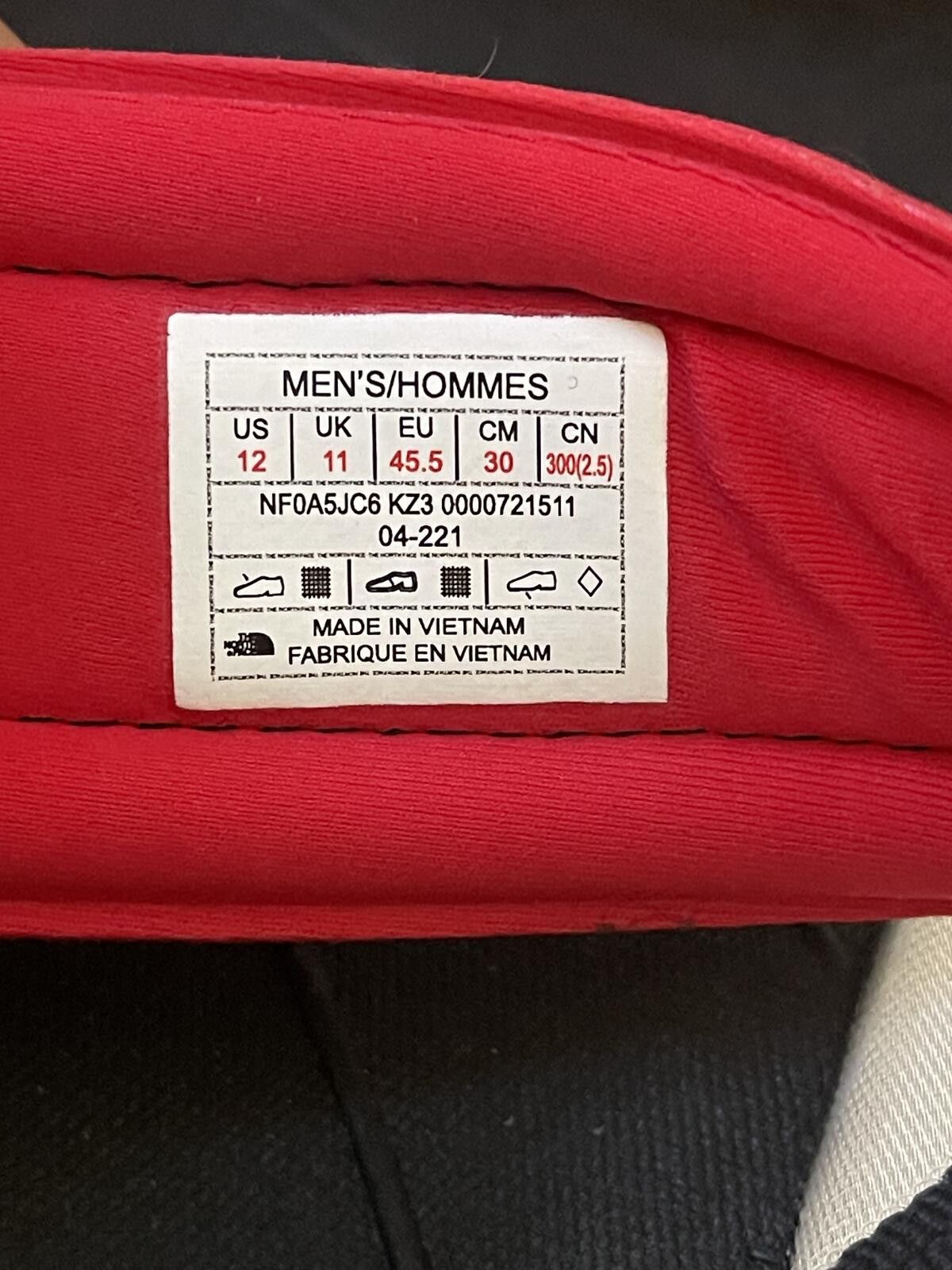 The North Face The North Face Men's Red and Pink Sport Sandals Size 12 Size US 12 / EU 45 - 7 Thumbnail