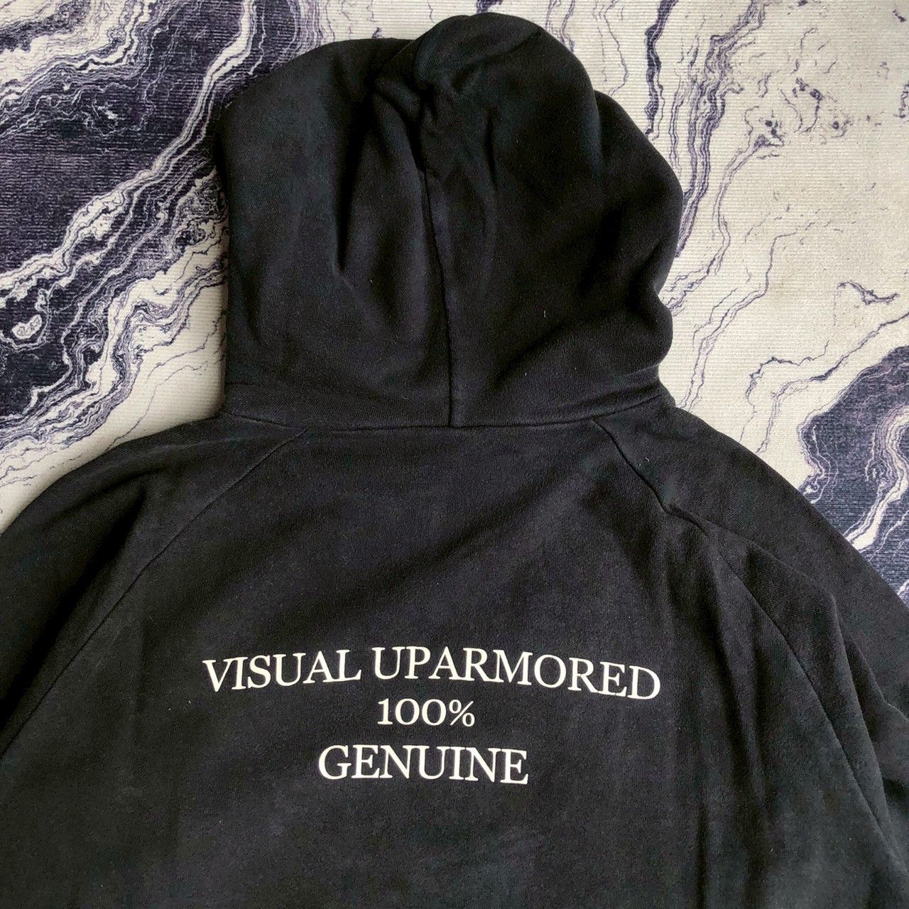 Wtaps WTAPS “Visual Uparmored” Faded Hoodie Black Size US L / EU 52-54 / 3 - 5 Thumbnail