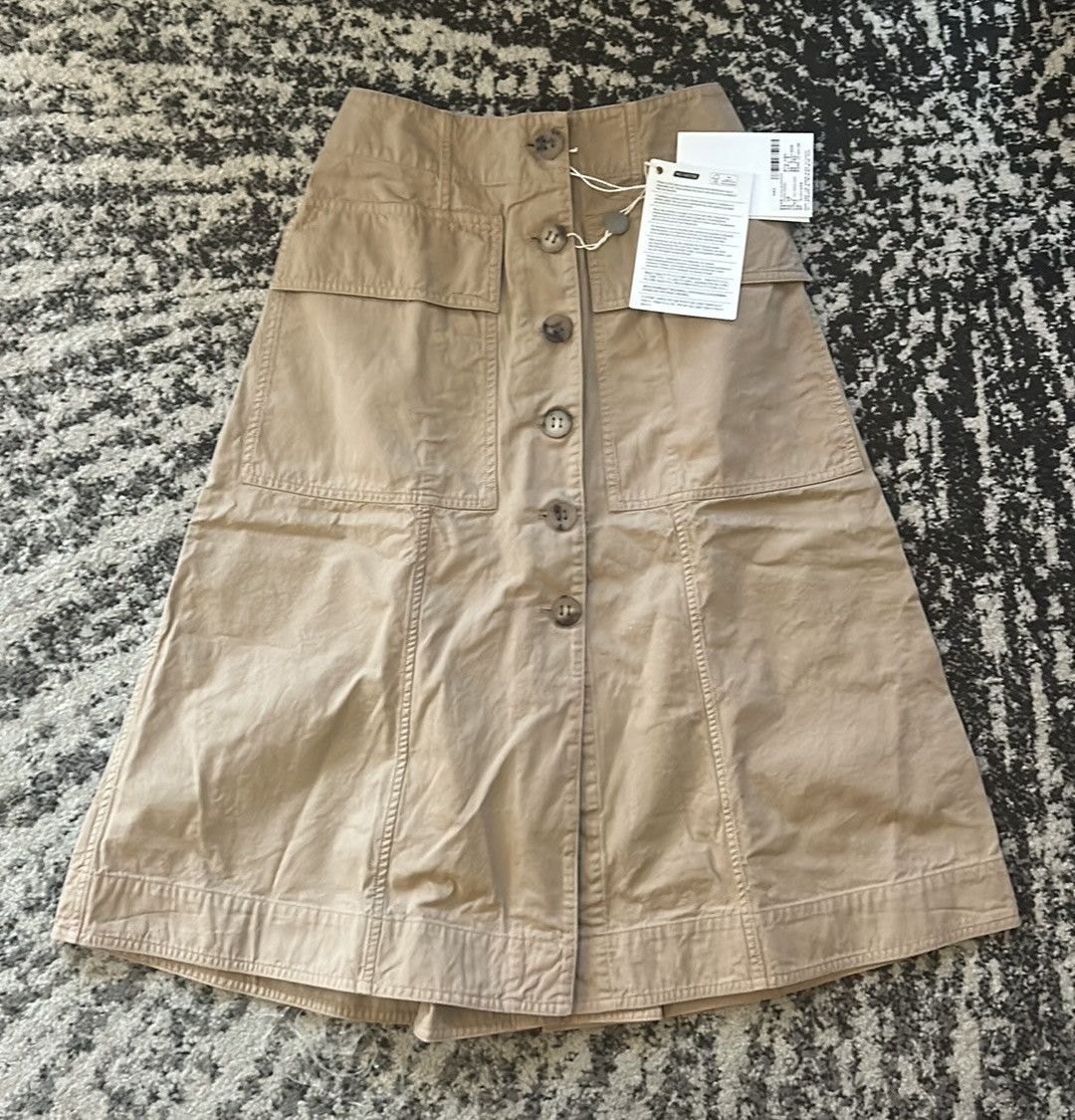 Acne Studios ACNE STUDIOS Irene cotton-twill skirt size DE 32 Size 25" / US 0 / IT 36 - 5 Thumbnail
