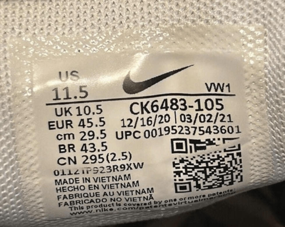 Nike Nike Men's Air Max 270G White Black Volt CK6483-105 Sz 11.5 Size US 11.5 / EU 44-45 - 9 Thumbnail