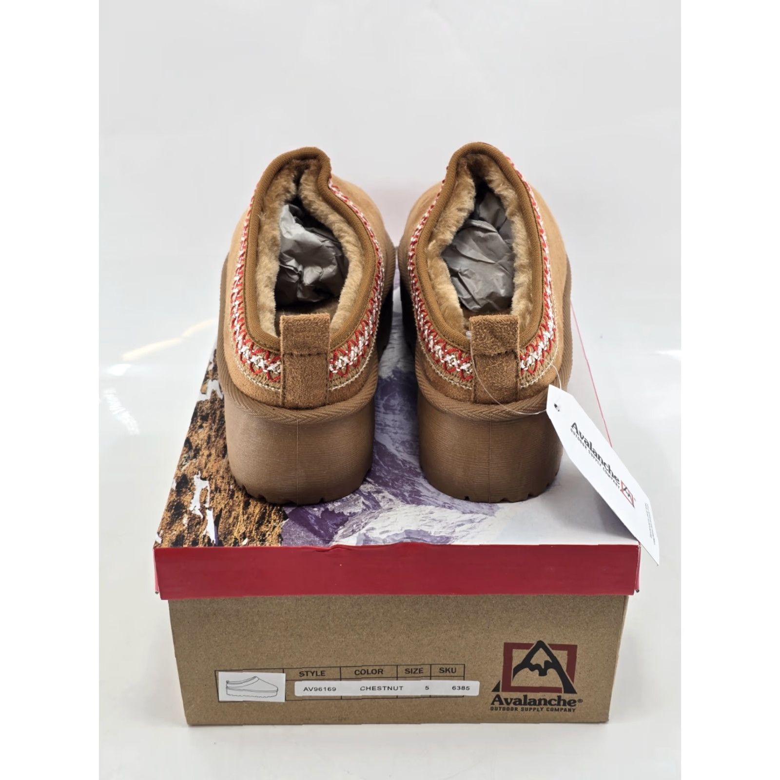 Avalanche NIB Avalanche Women’s Waterproof Snow Boots – Light Chestnut – Size 5 – Boots – Women – Snow – Waterproof – Faux Suede – Winter Size US 5 / IT 35 - 6 Thumbnail