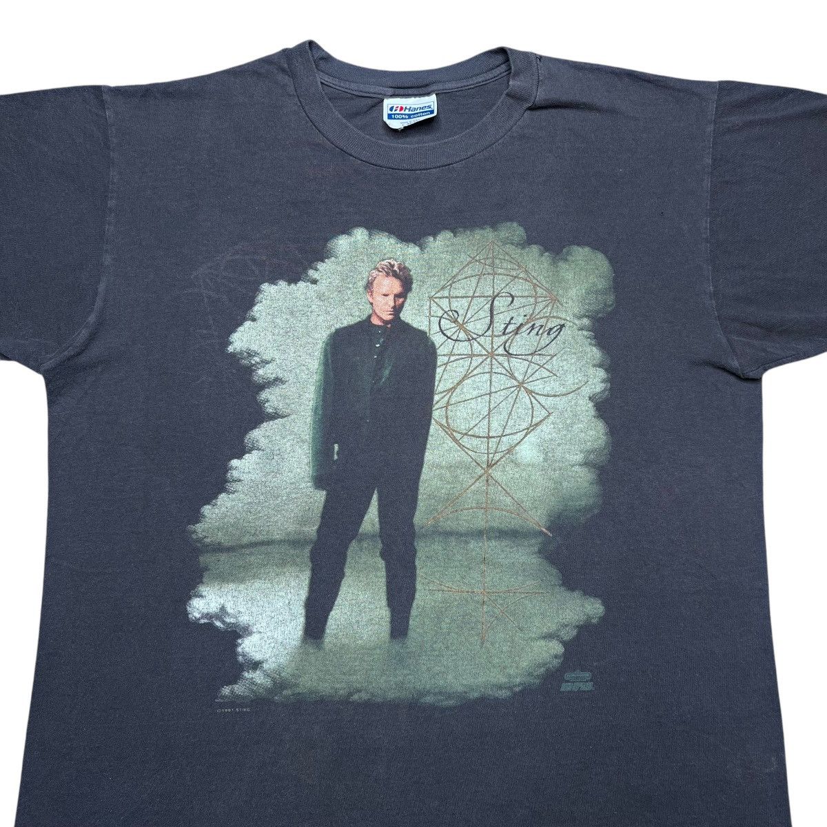 Band Tees × Vintage Vintage 1991 Sting The Soul Cages Tour Band T-Shirt Size US M / EU 48-50 / 2 - 4 Thumbnail