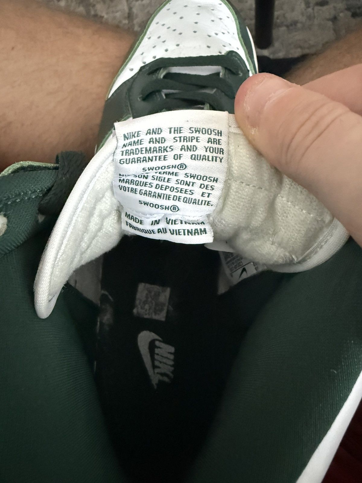 Nike Dunk High Spartan Green Size US 12 / EU 45 - 5 Thumbnail
