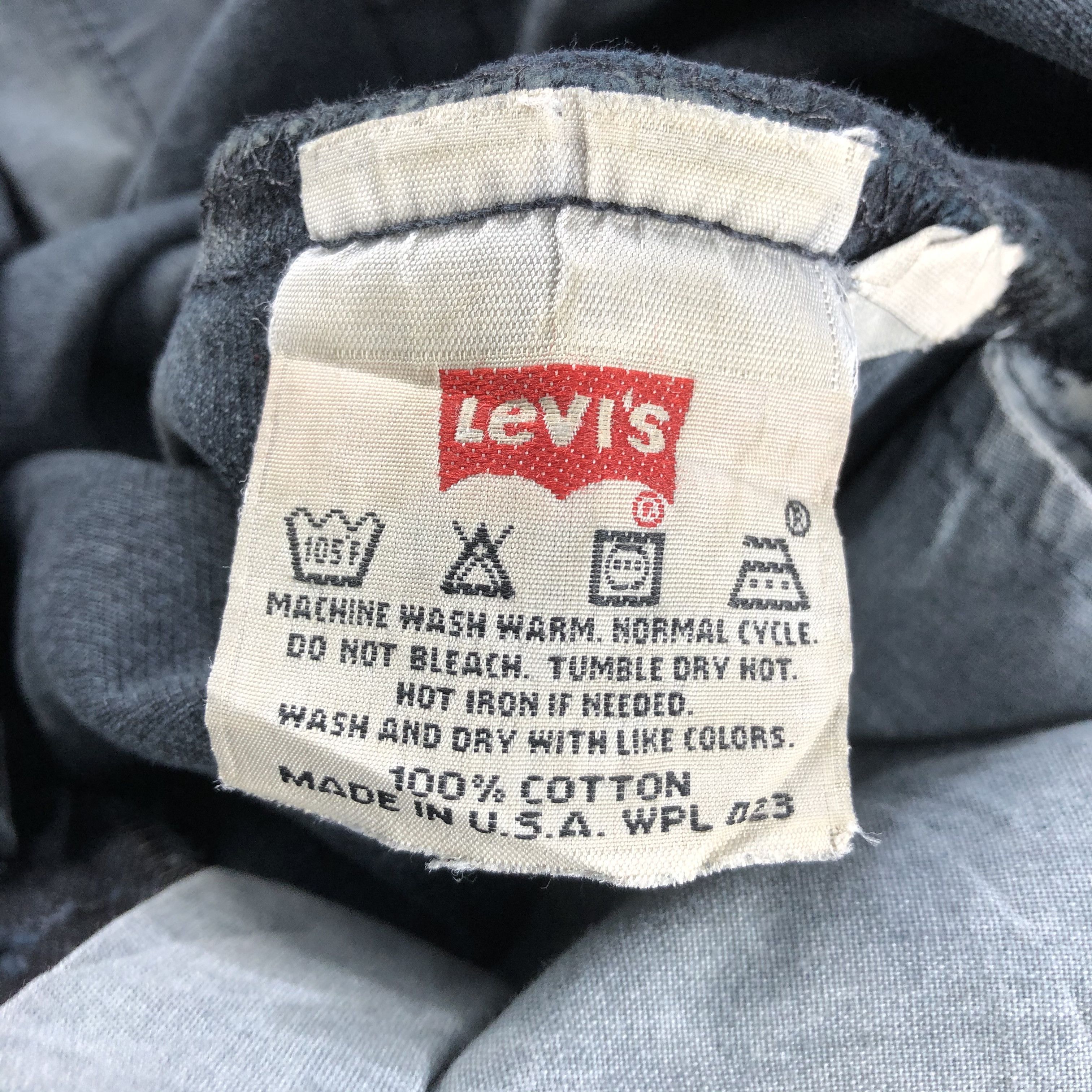 Levi's Vintage 90s Levis 501 Earth Tone Jeans-JM2340 Size US 32 / EU 48 - 14 Thumbnail