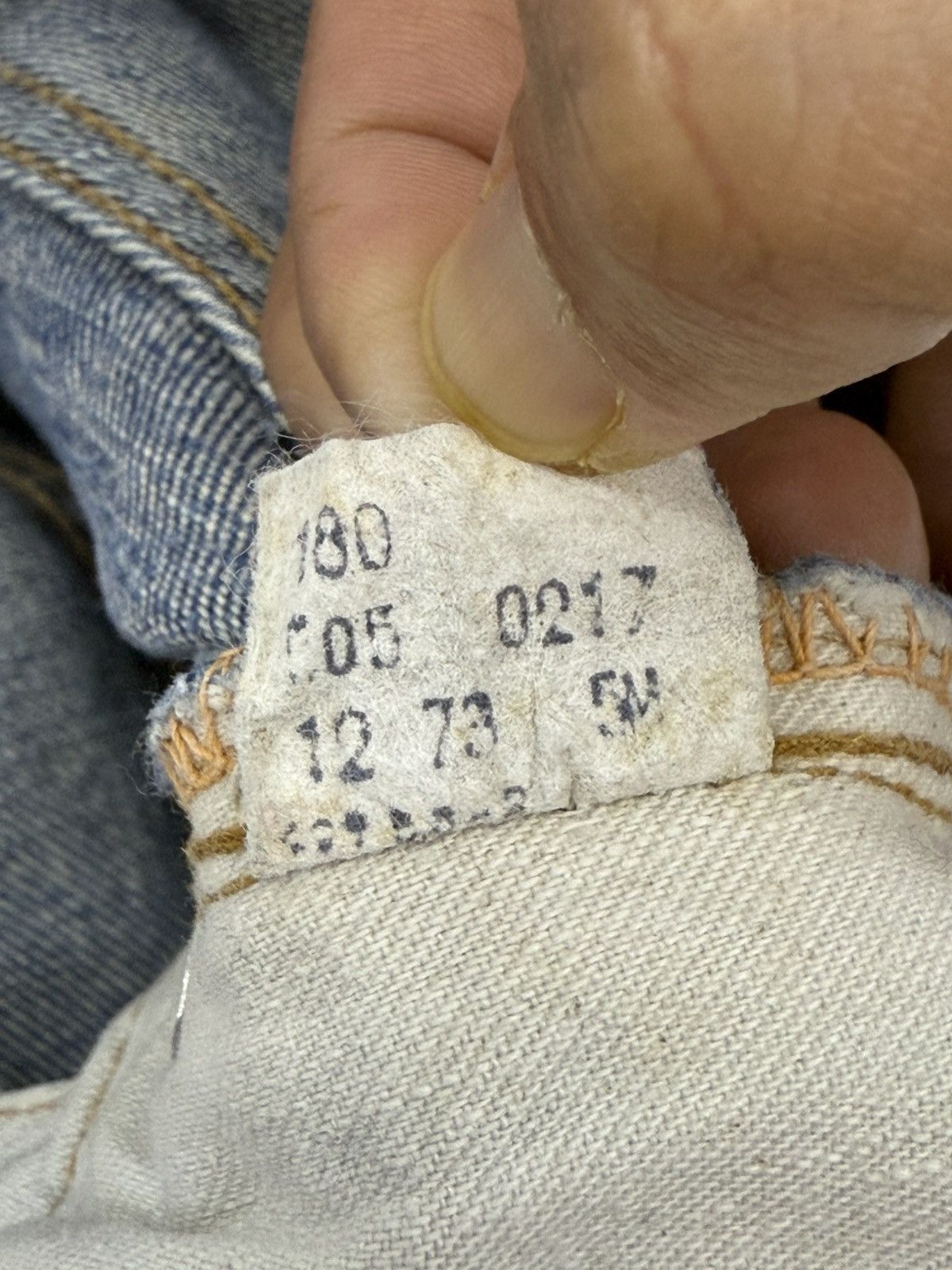 Levi's Vintage 1970s Levi’s Strauss 505 0217 Small “e” Non Selvedge Size US 29 - 12 Thumbnail