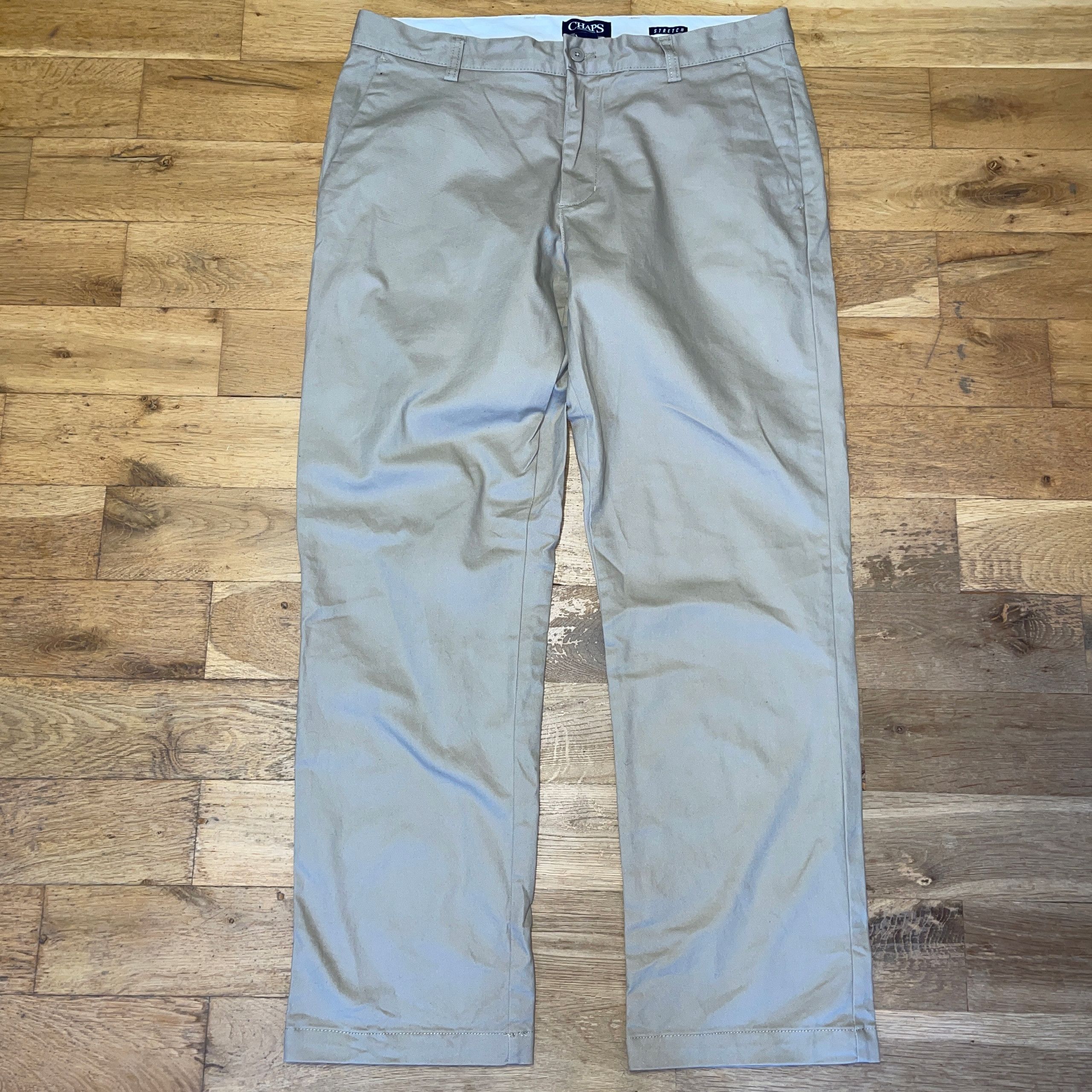 Chaps CHAPS MEN'S FASHIONABLE CHINOS STRETCH FIT 34 L 30 Size US 34 / EU 50 - 1 Thumbnail