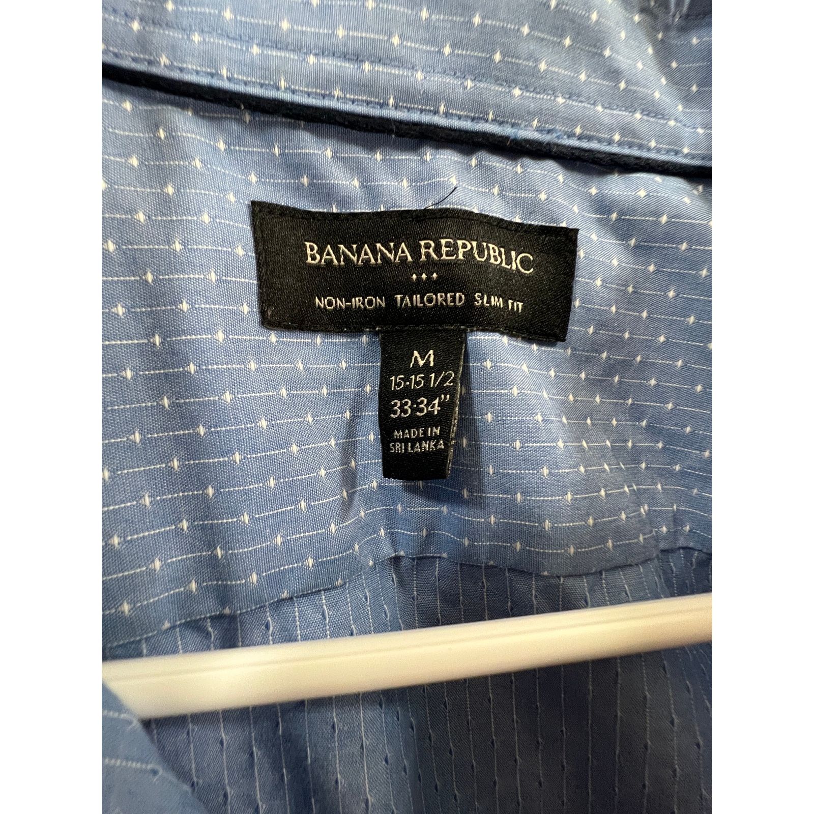 Banana Republic Banana Republic Botton Up Shirt Adult Medium Blue Size US M / EU 48-50 / 2 - 3 Thumbnail