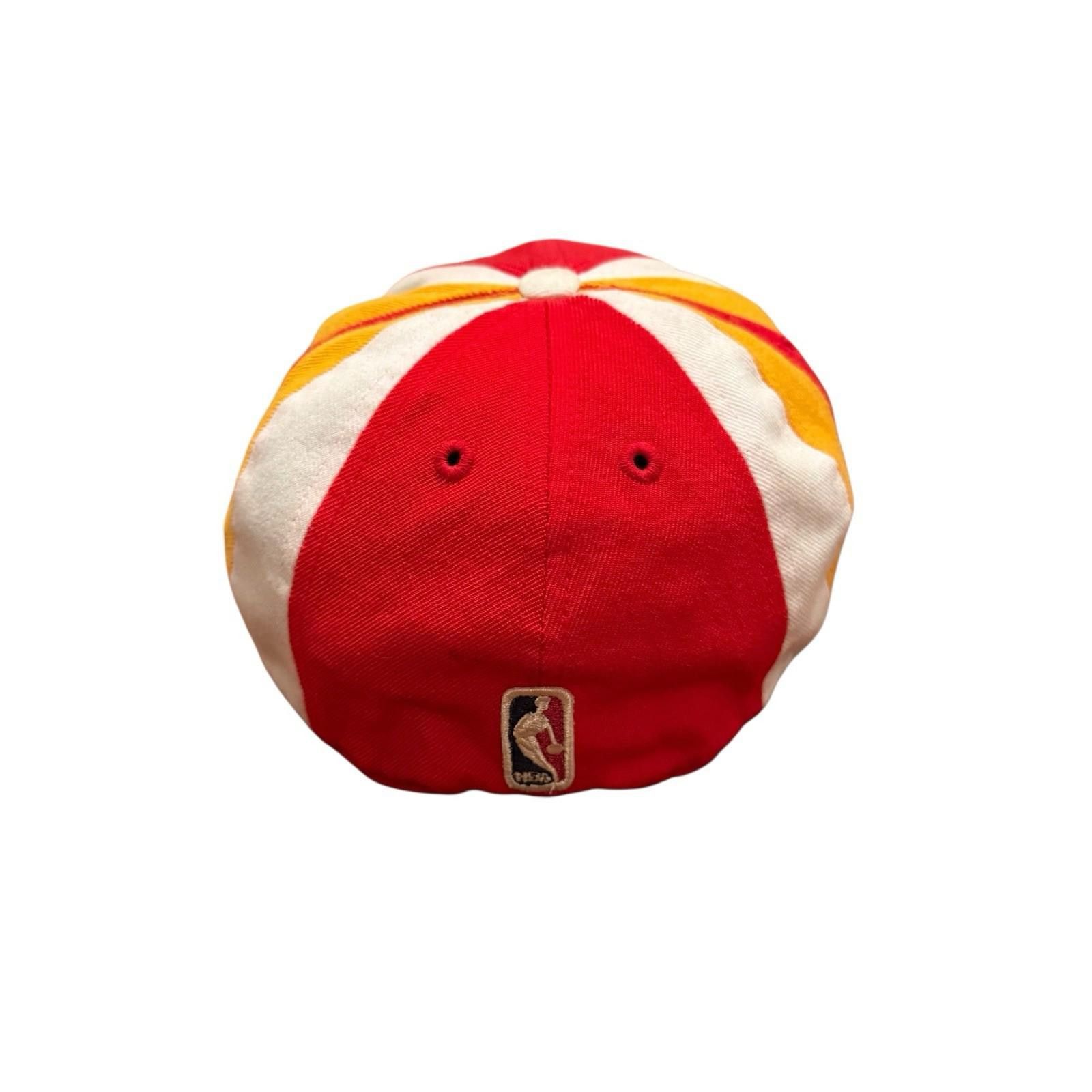 Mitchell & Ness Mitchell & Ness Houston Rockets Retro Stripe Snapback Hat Size ONE SIZE - 4 Thumbnail