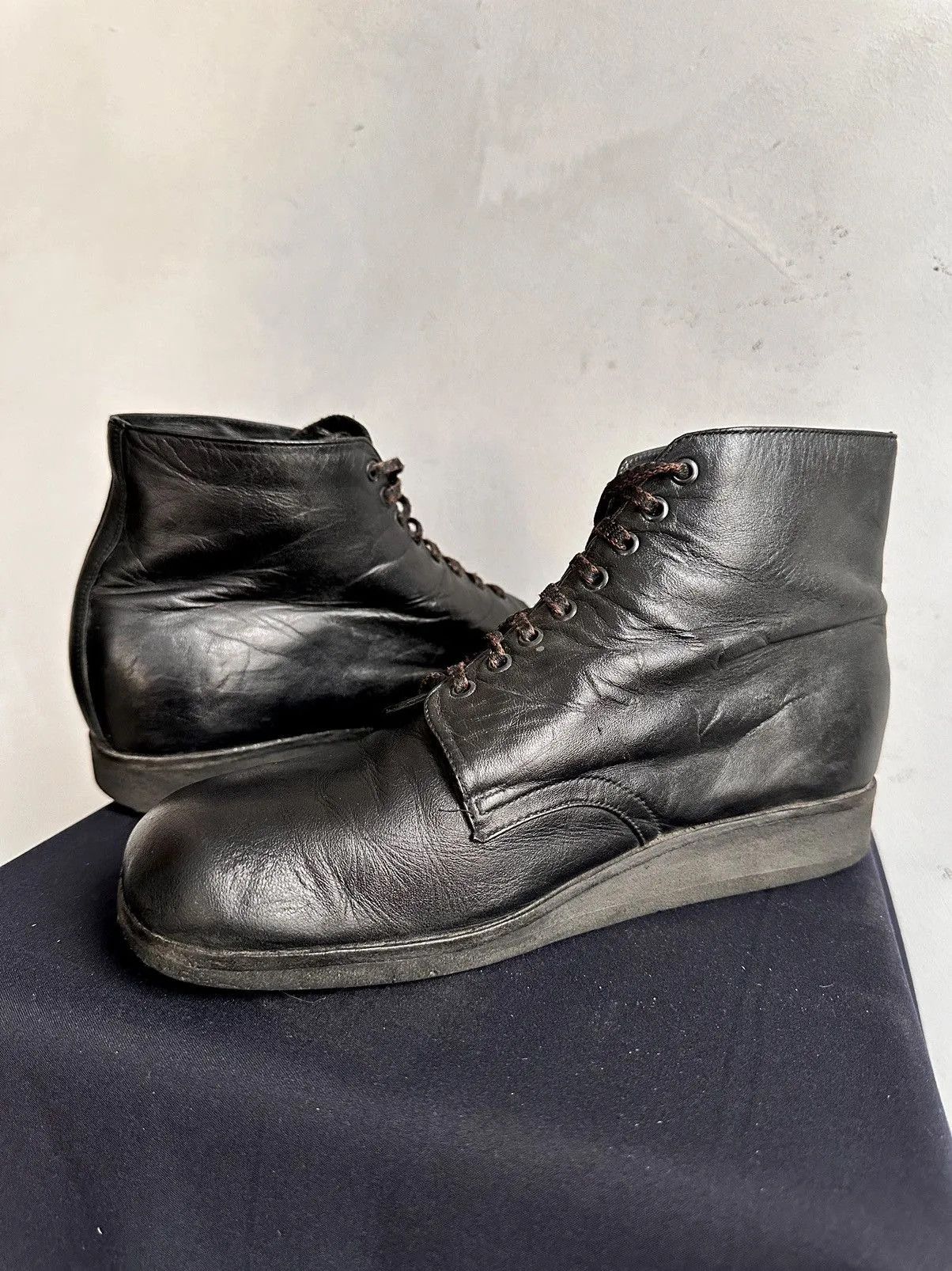 Dolce & Gabbana Leather Boots Vintage Visvim Style AS 98 Guidi Tornado Mart Size US 8 / EU 41 - 8 Thumbnail