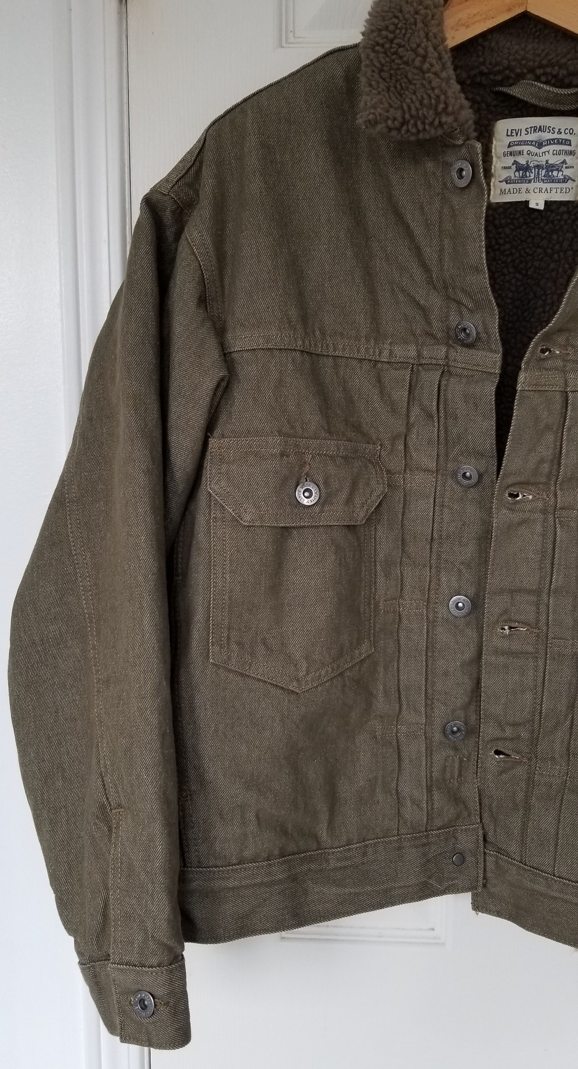 Levi's Levis Made & Crafted Type II Big E Trucker Jacket Small Size US S / EU 44-46 / 1 - 5 Thumbnail