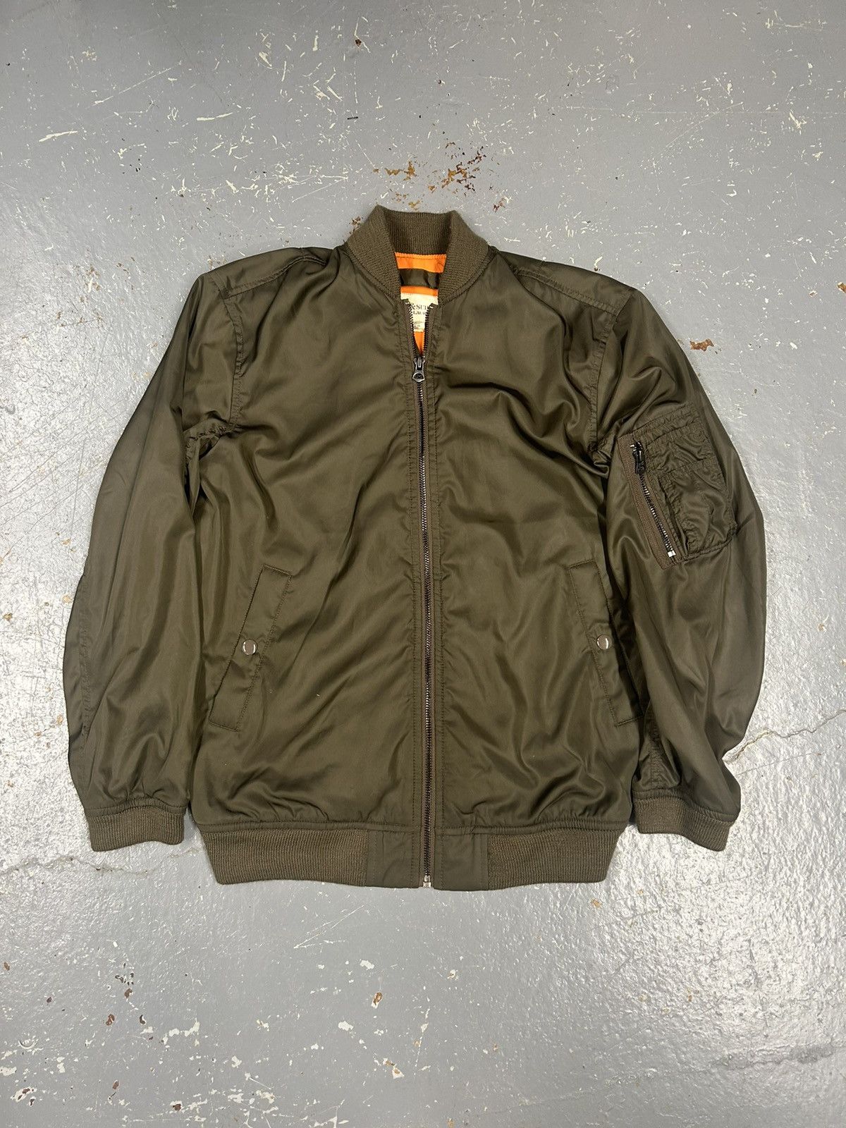 Denim & Supply Ralph Lauren × Polo Ralph Lauren × Vintage Crazy Vintage Y2K Green Polo Ralph Lauren Bomber Jacket Size US S / EU 44-46 / 1 - 1 Thumbnail