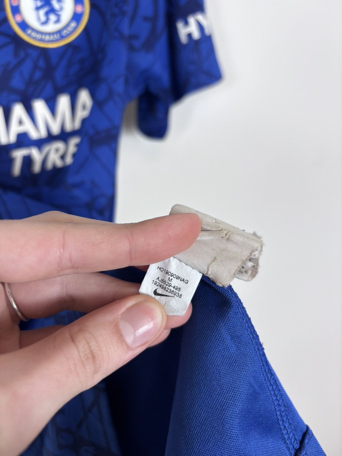 Nike Nike Chelsea 2019/2020 Home Hudson-Odoi #20 Soccer Jersey Size US M / EU 48-50 / 2 - 17 Thumbnail